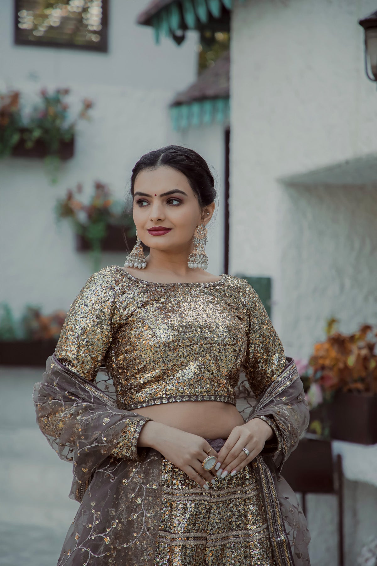 This Designer lehenga Choli set is just the perfect pick for your occasions
