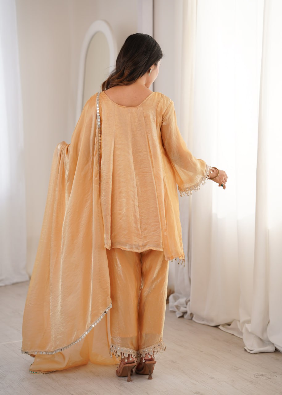 Designer 3 piece Fendy Kurti Set