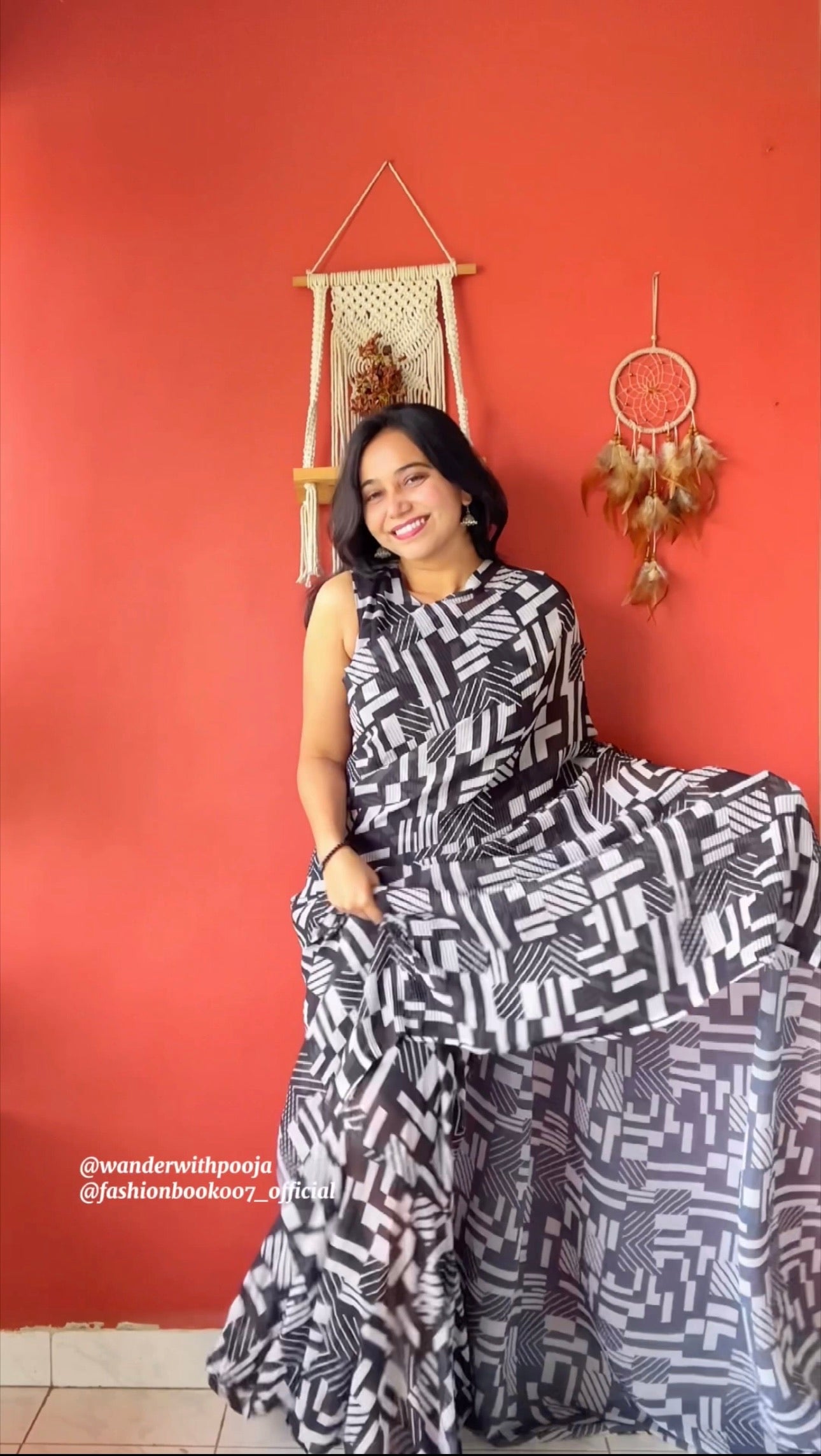 Get Ready this festive season with this pre Drapped saree Gown NEW