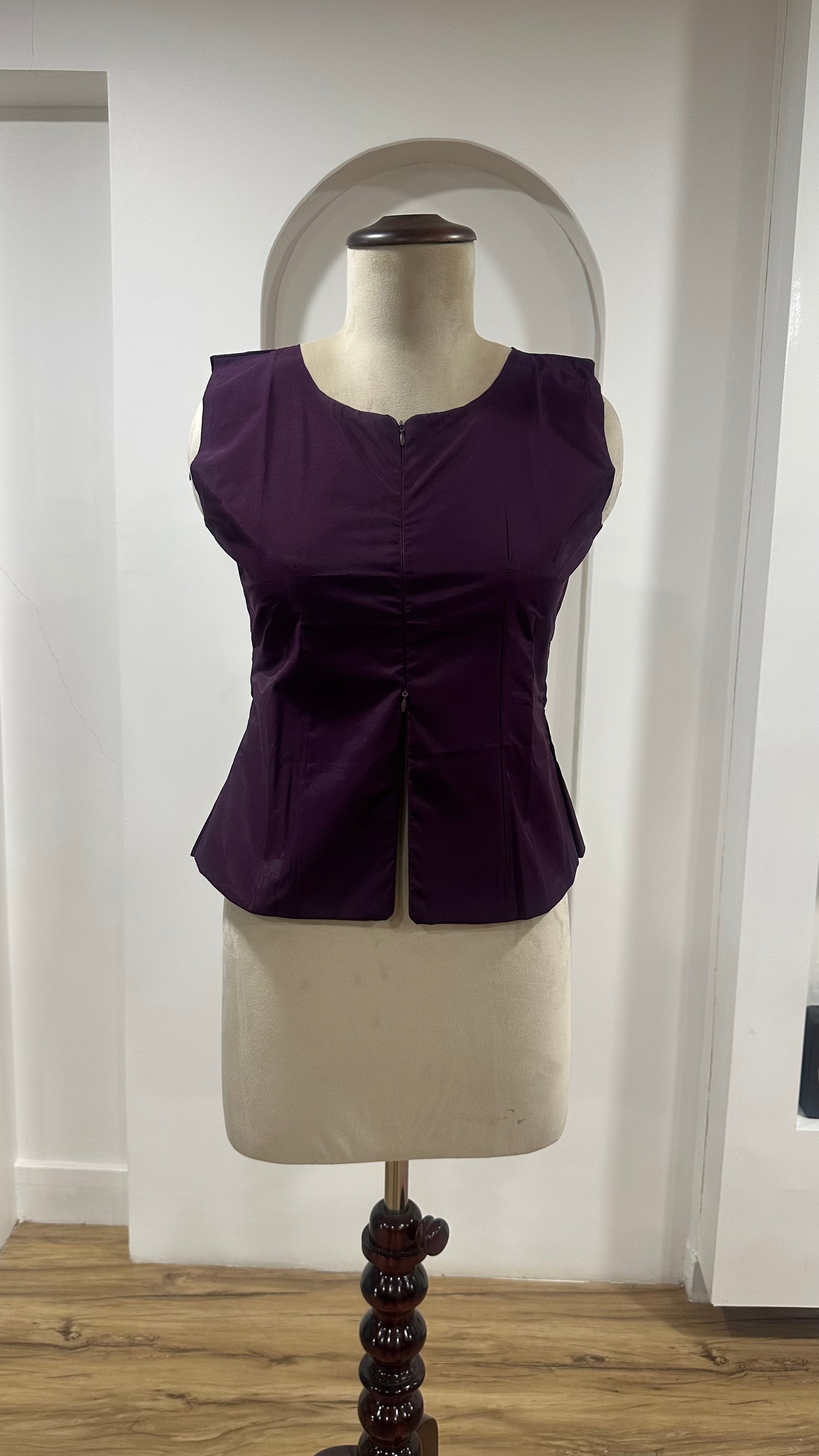 Magical zip go blouse with stunning ready to wear saree