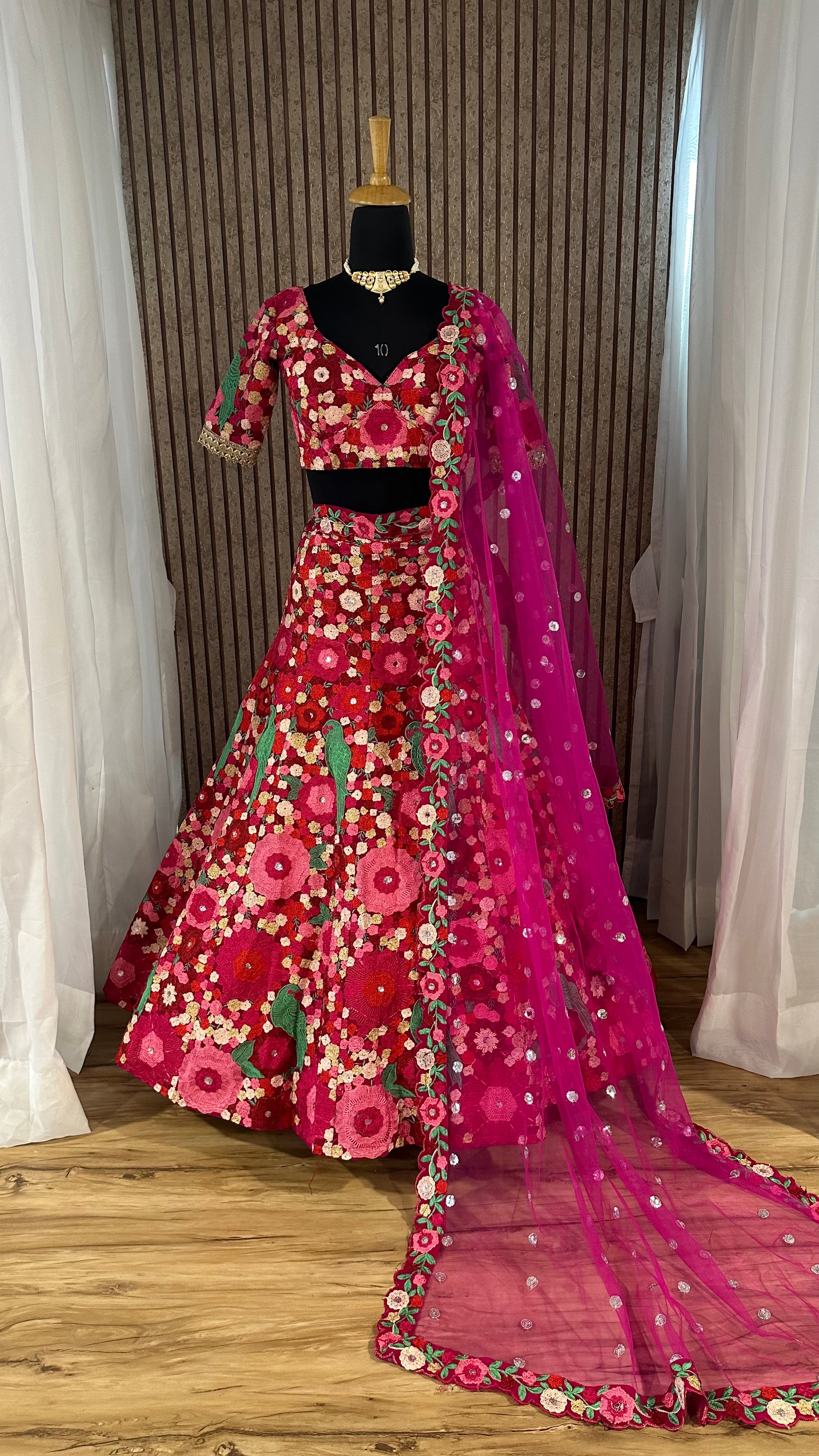 This Designer premium Lehenga set is perfect for your festive season