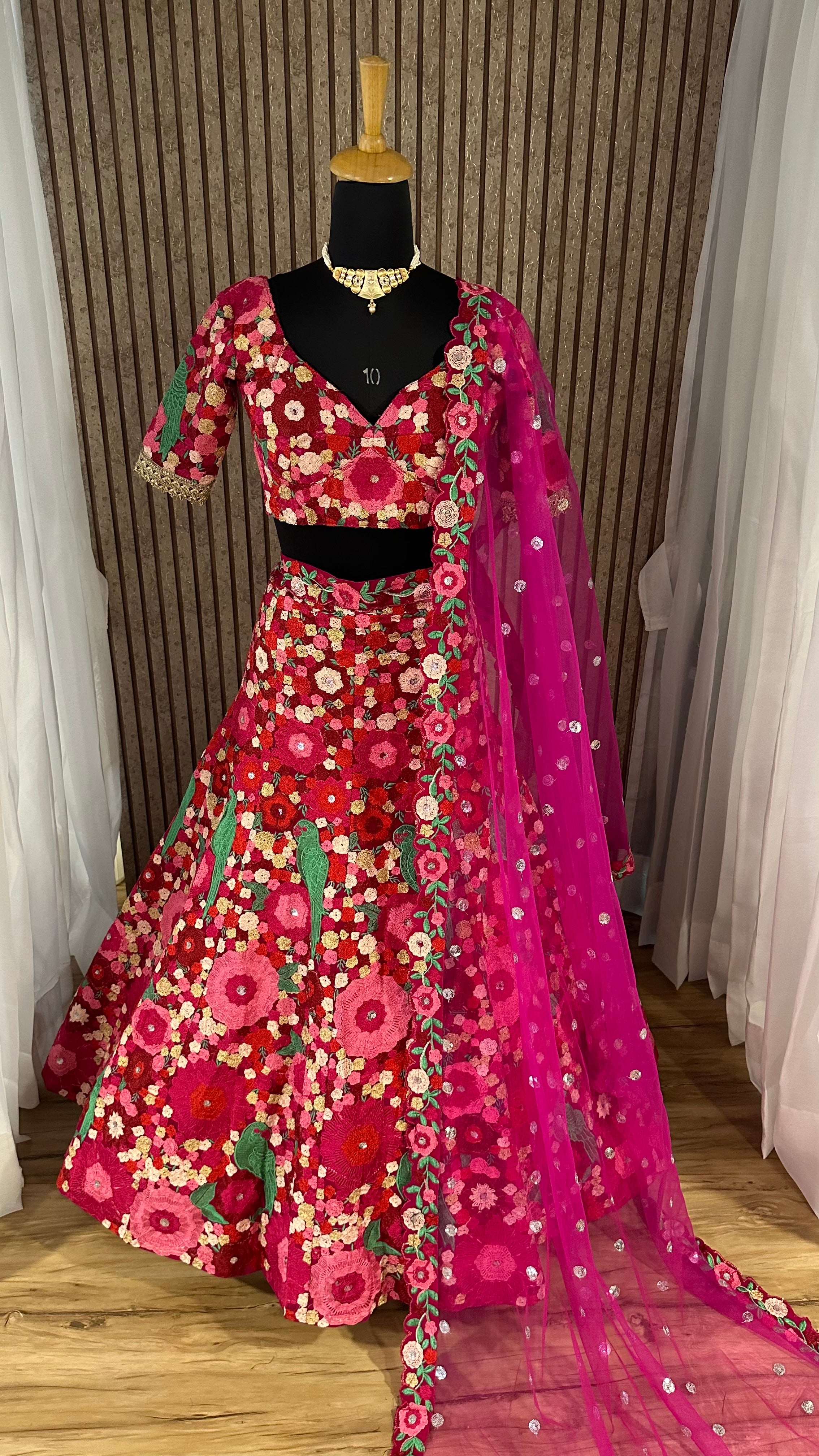 This Designer premium Lehenga set is perfect for your festive season