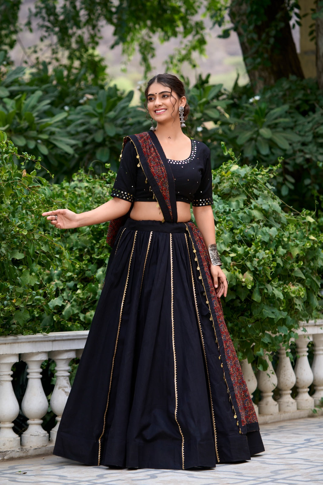 Glow brighter than the garba lights - Navratri Lehenga set