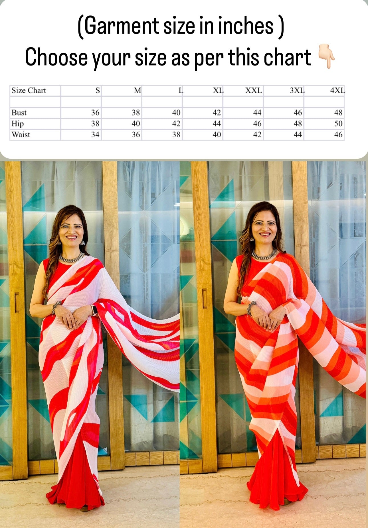 An innovative fusion of saree and gown for effortless elegance.