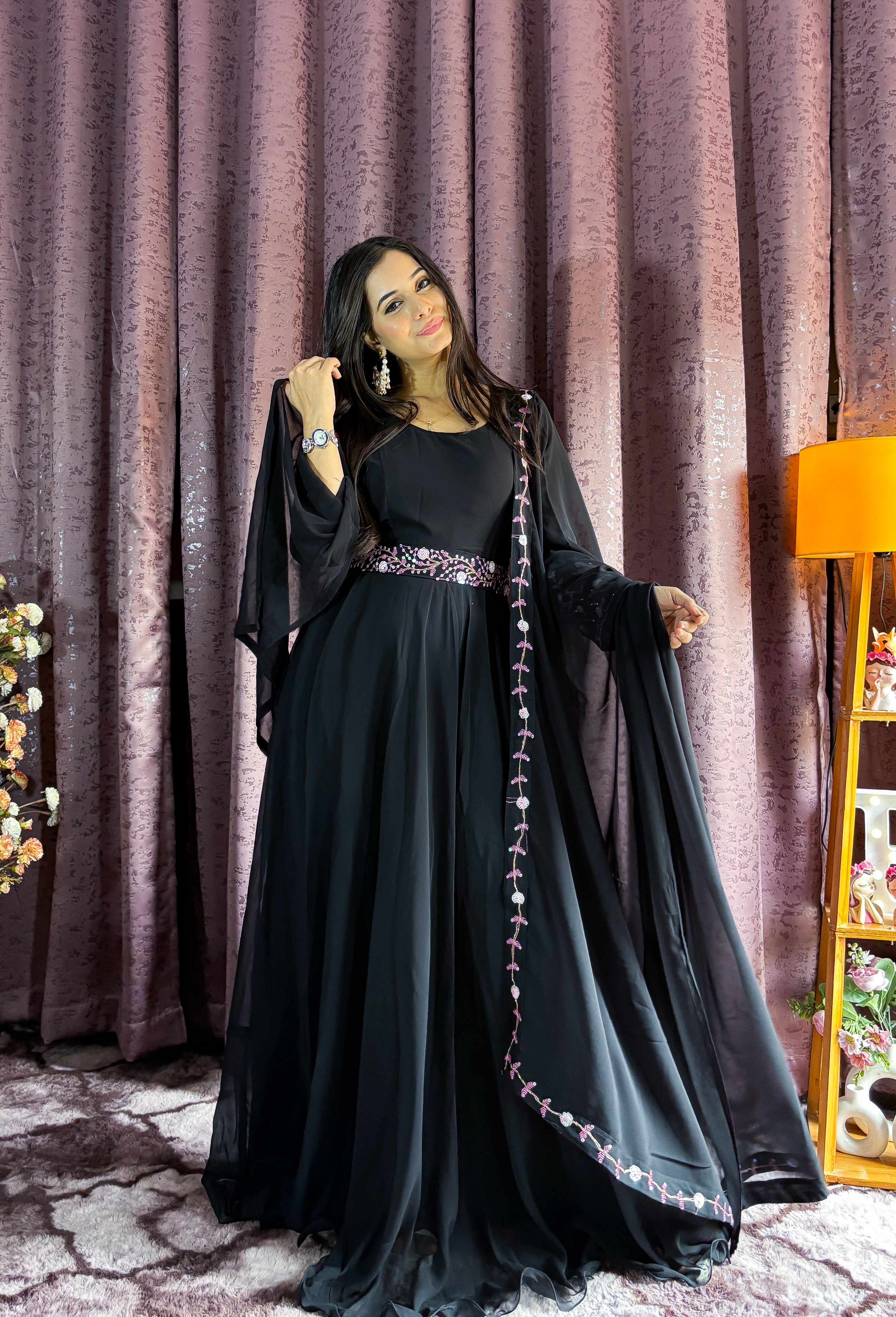 Stylish Black Gown