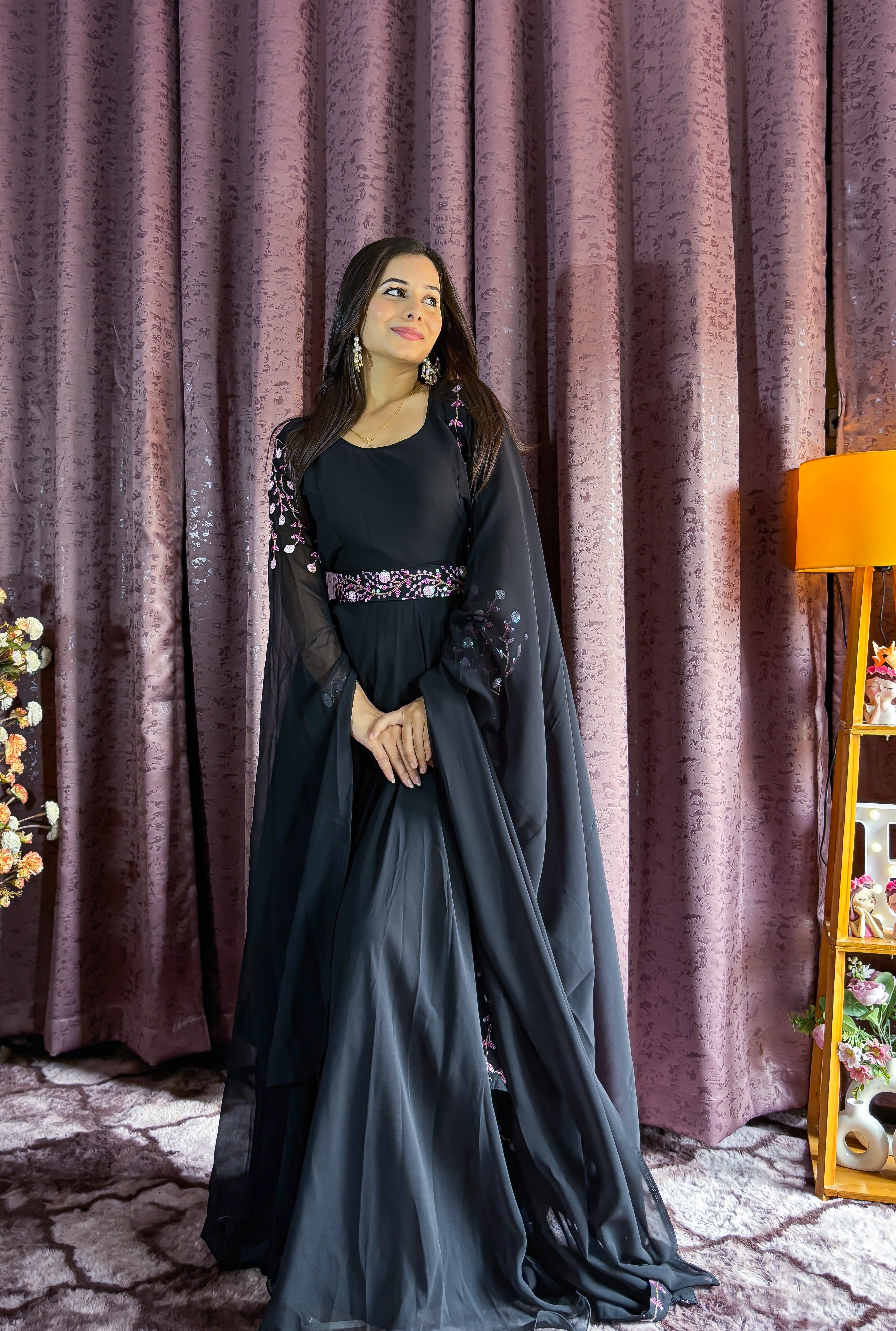 Stylish Black Gown