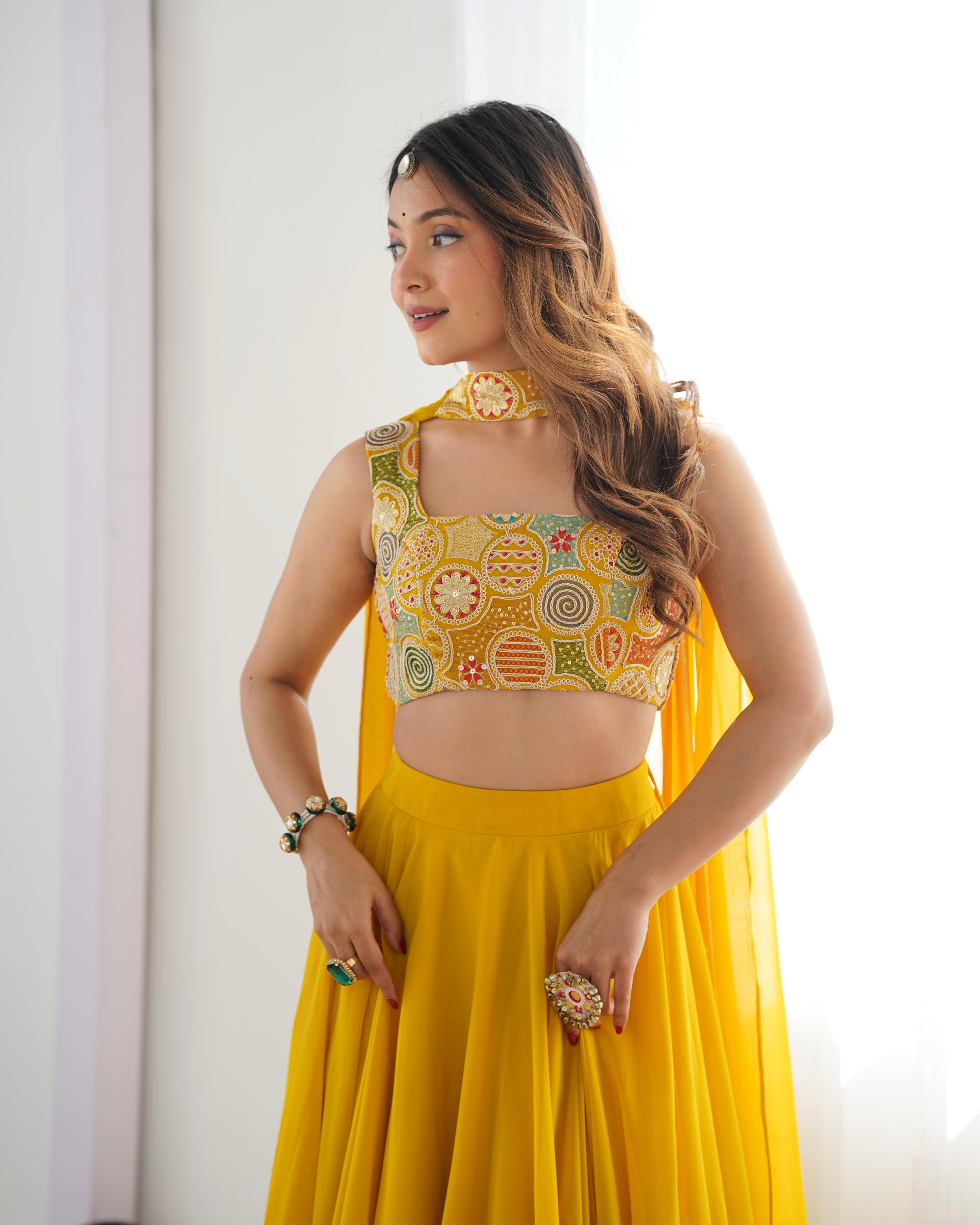 Ready To Wear Stylish Lehenga Set