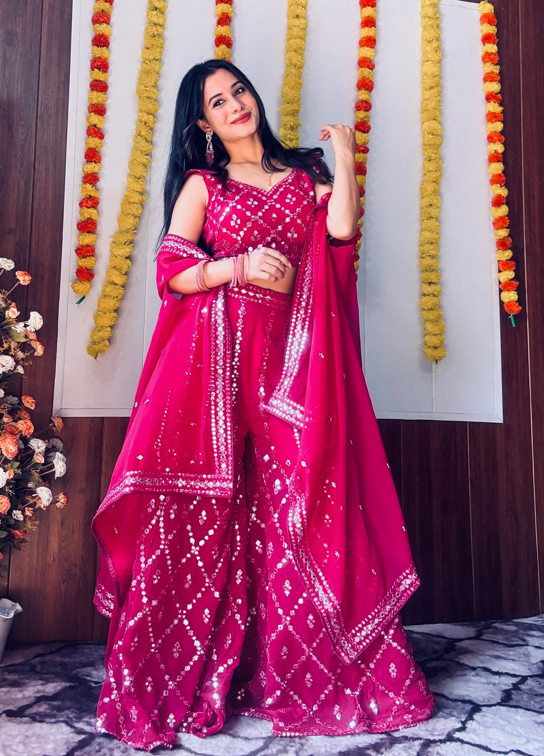 Stylish indo western set