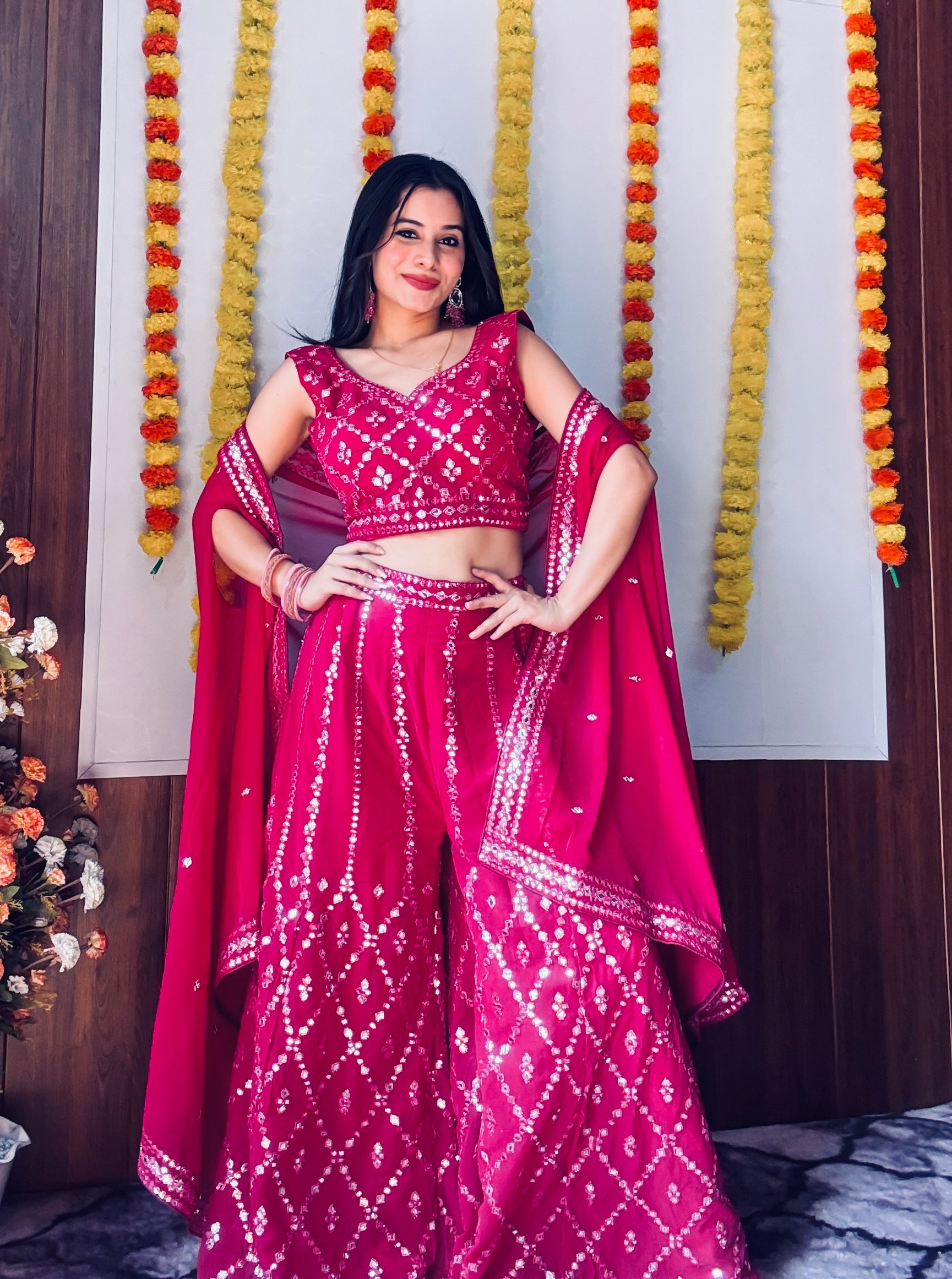 Stylish indo western set