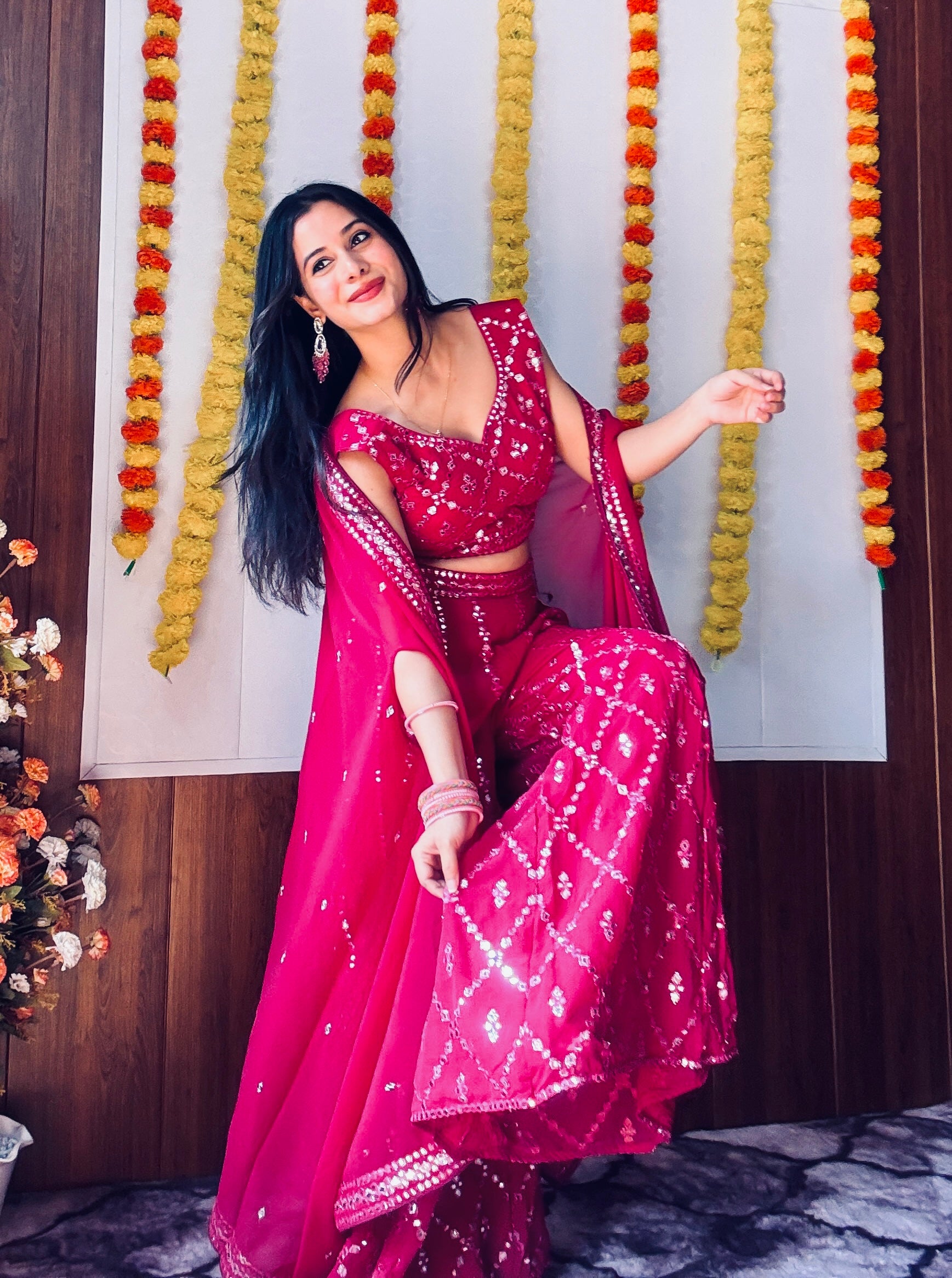 Stylish indo western set