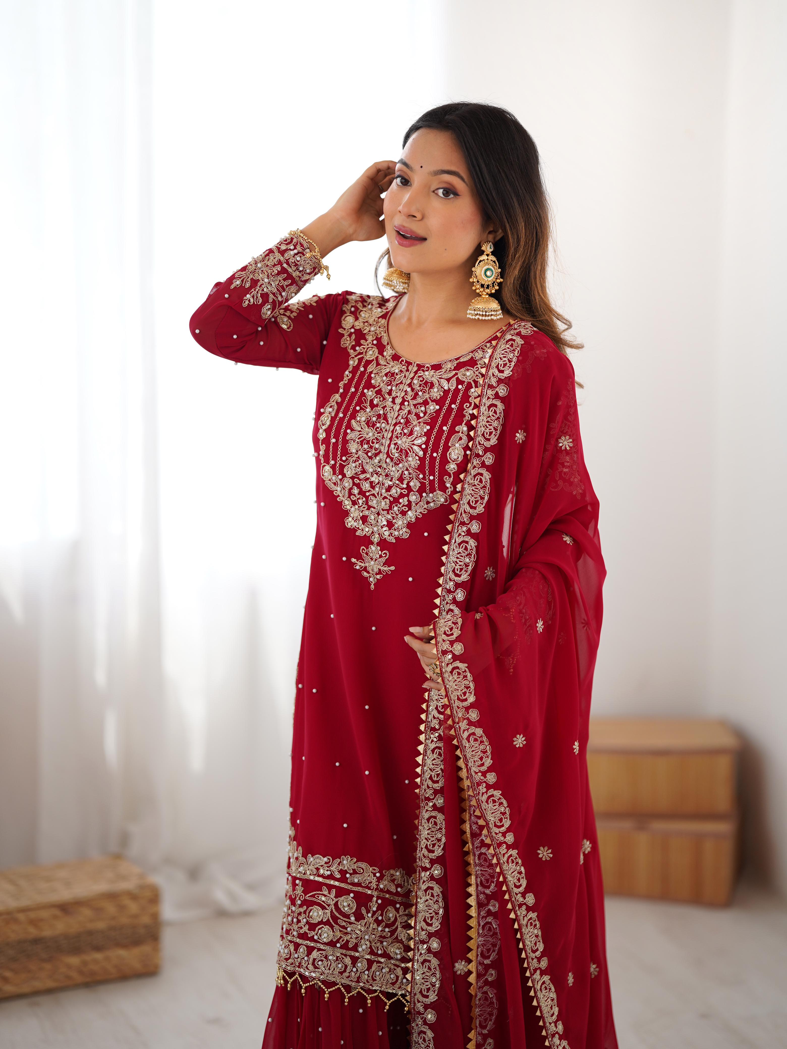 Sharara chic , tradition with a twist - Sharara Set