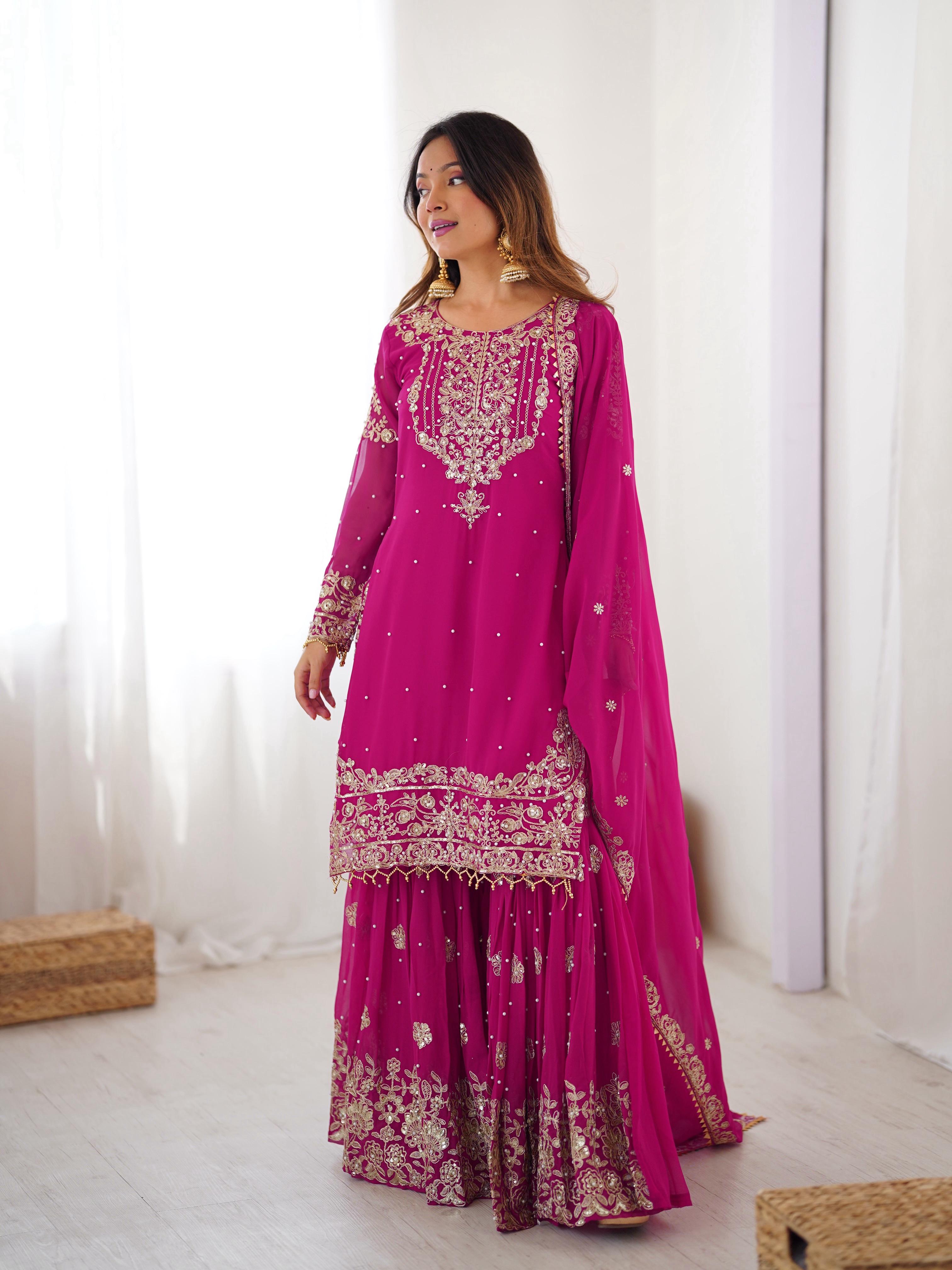 Sharara chic , tradition with a twist - Sharara Set