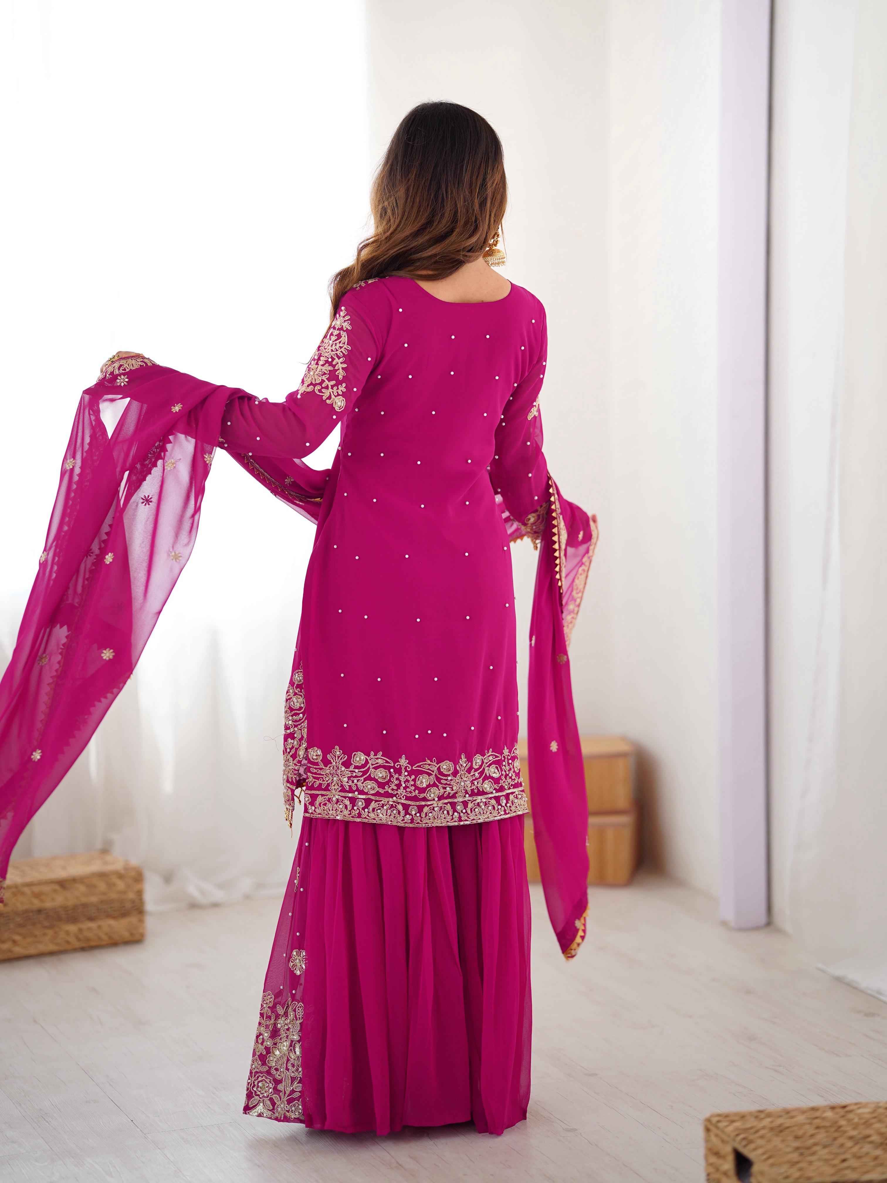 Sharara chic , tradition with a twist - Sharara Set