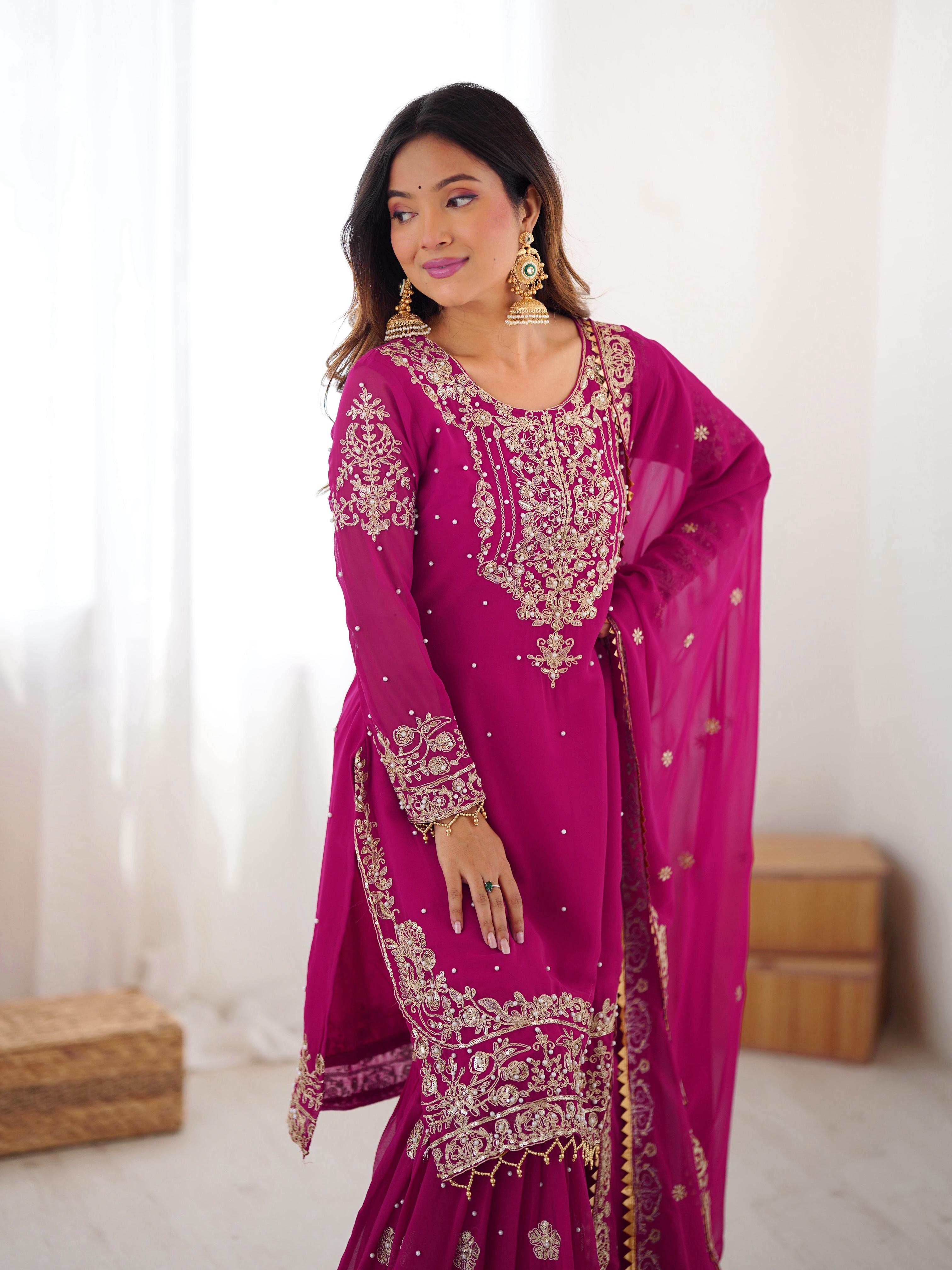 Sharara chic , tradition with a twist - Sharara Set