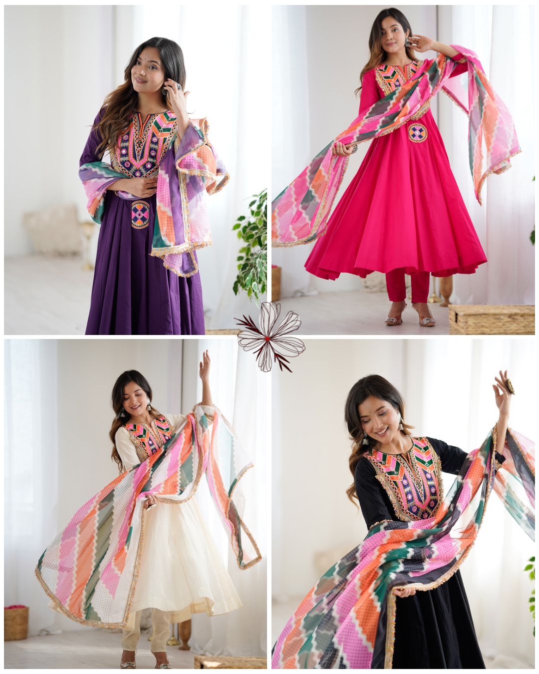 Traditional with a modern Twirl - Navratri Collection