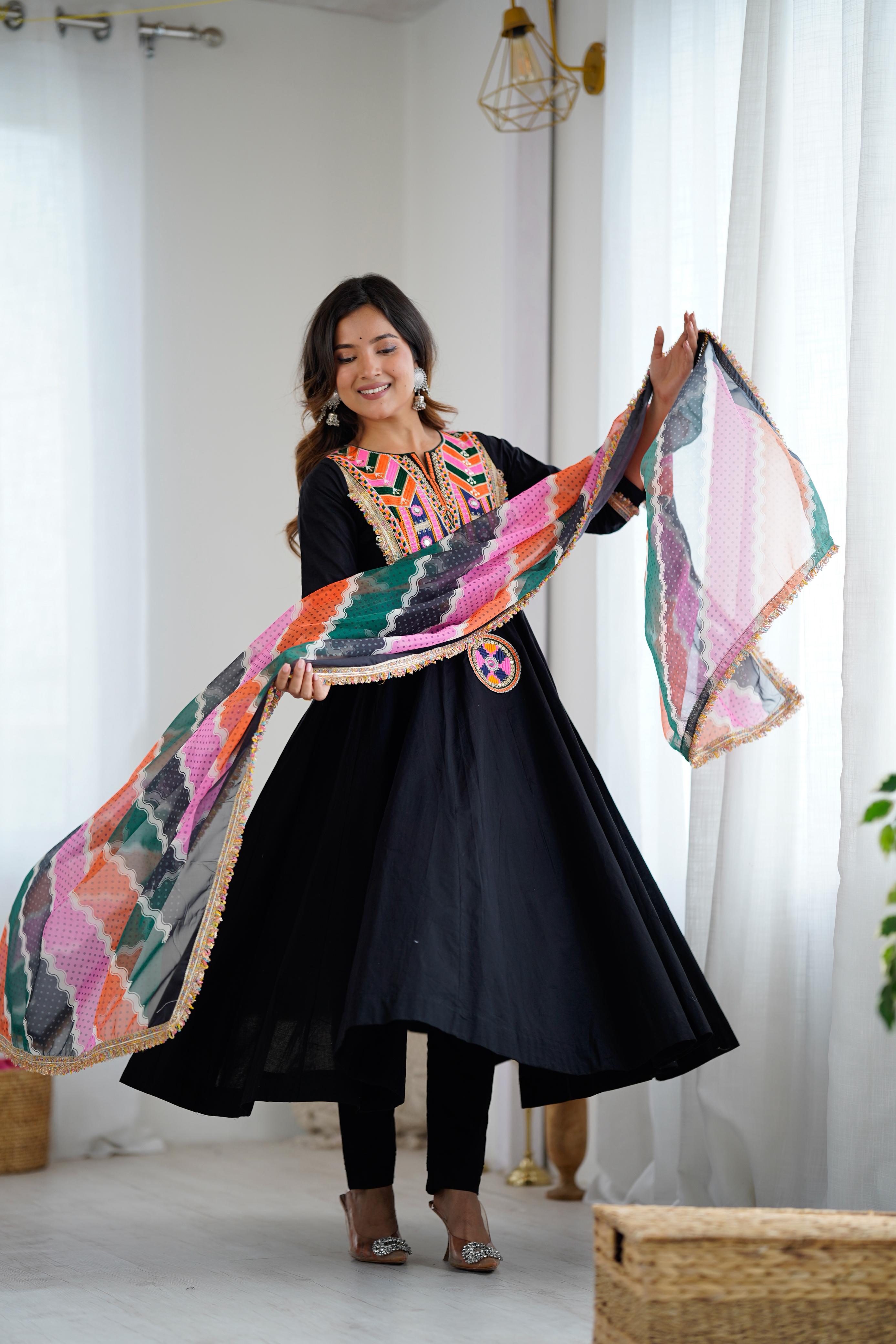 Traditional with a modern Twirl - Navratri Collection