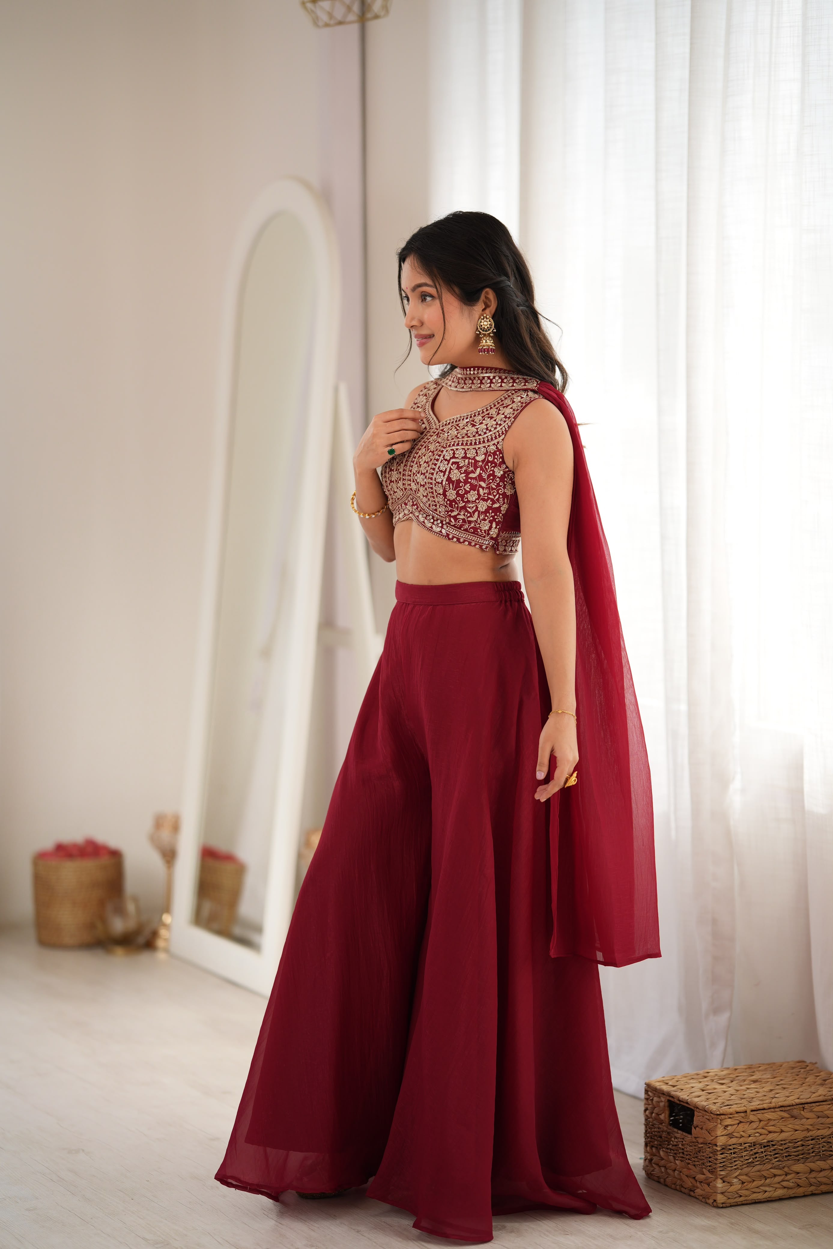 Effortless festive fusion- Indo western