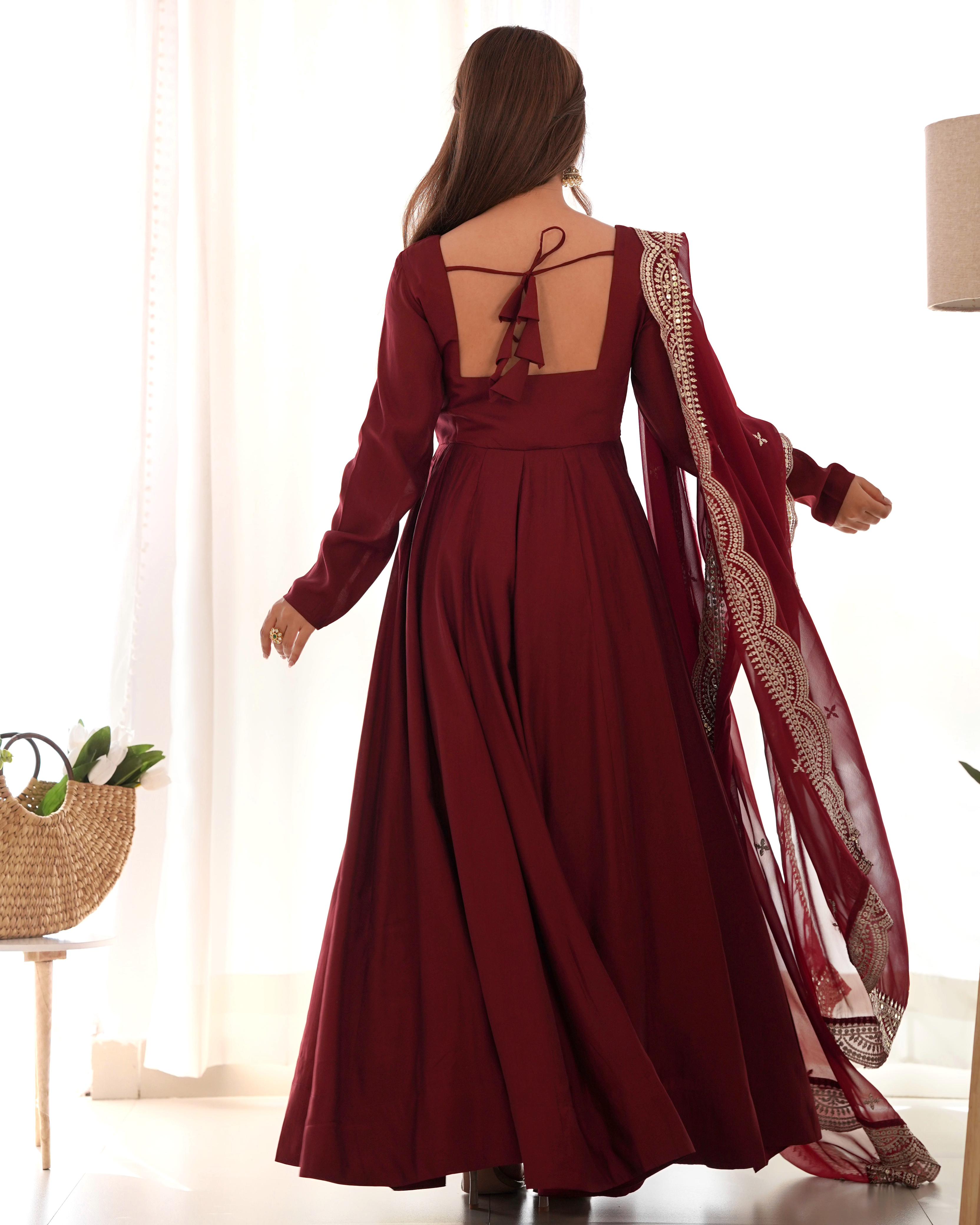 Upgrade your wardrobe with our stylish Anarkali set