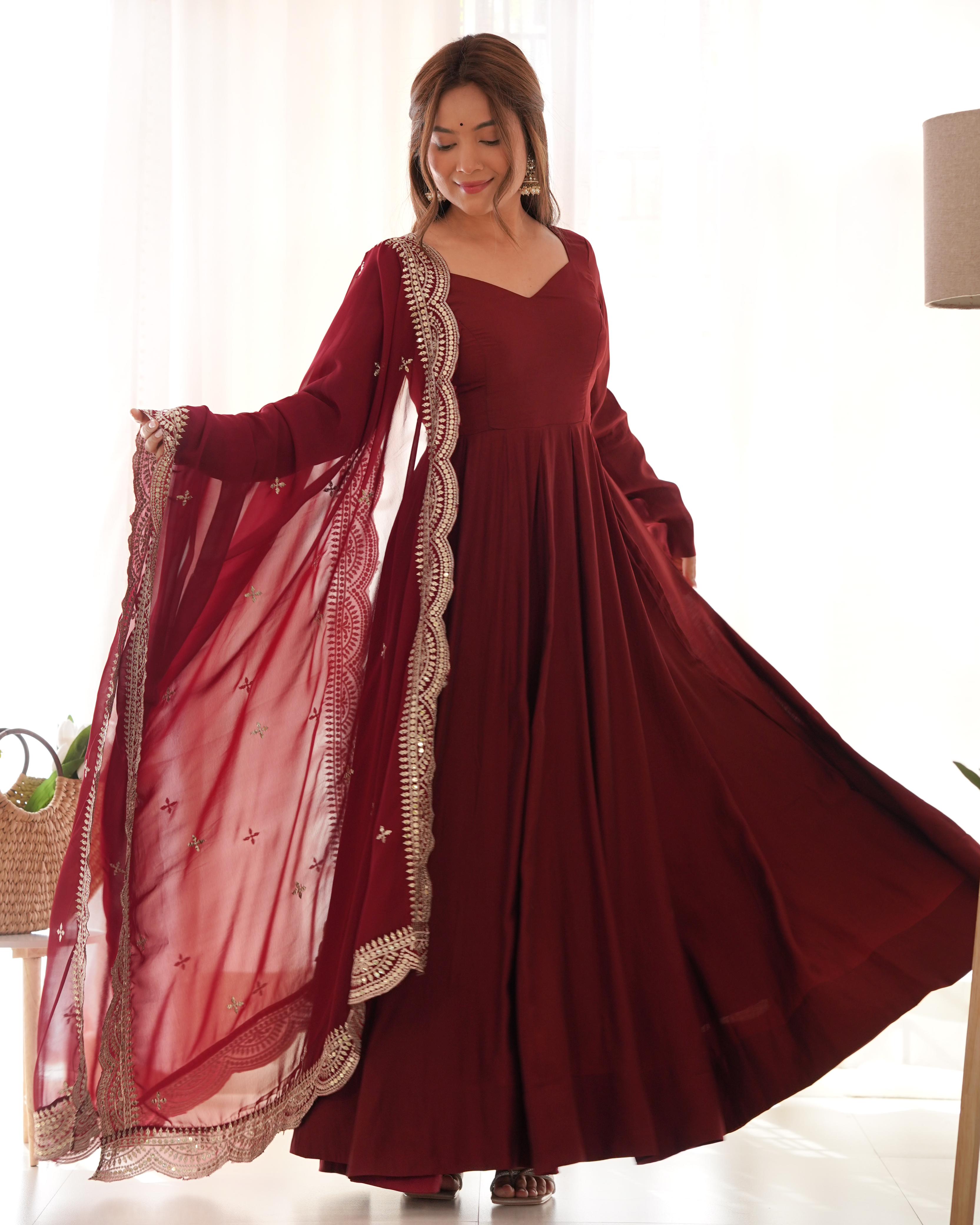 Upgrade your wardrobe with our stylish Anarkali set