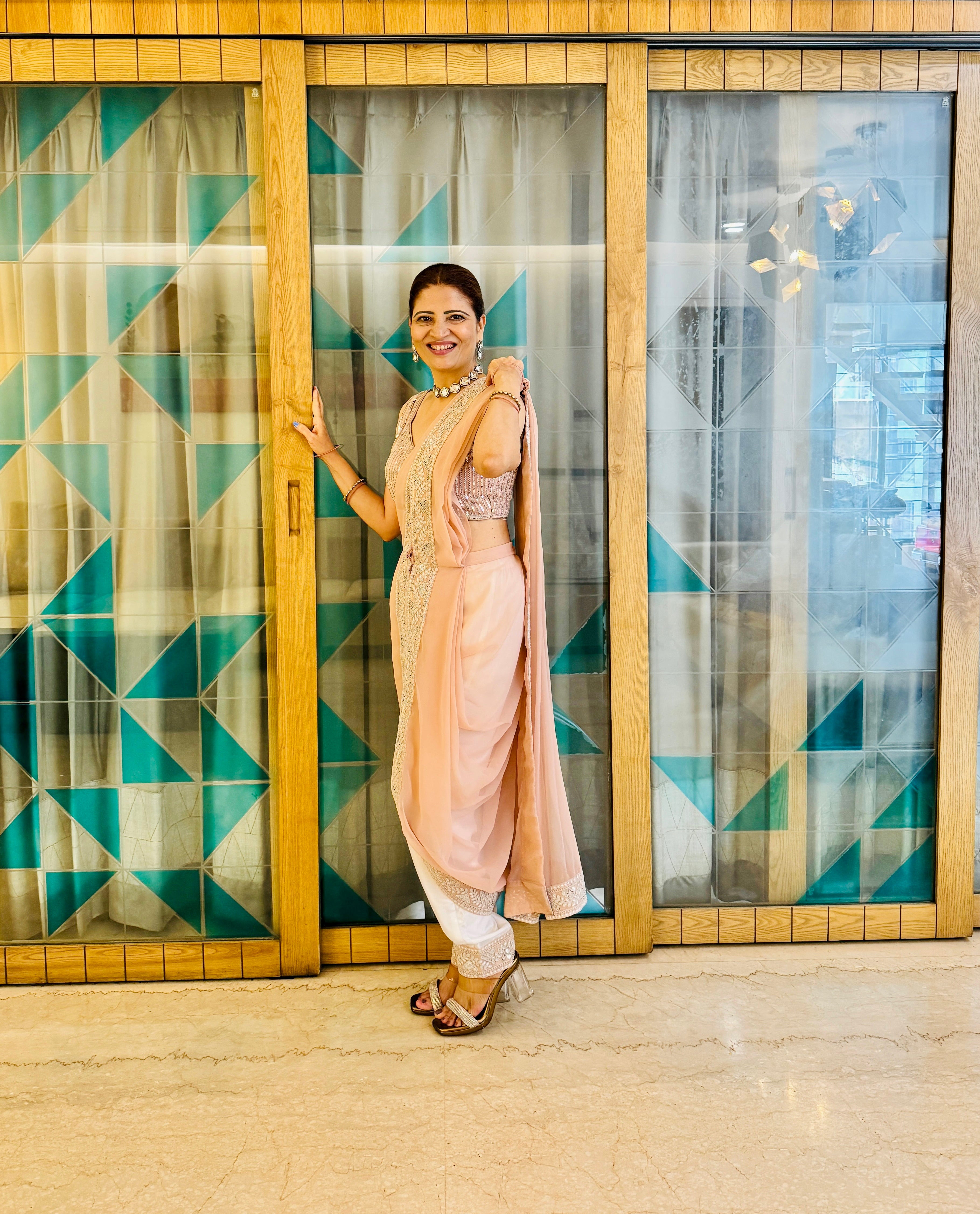 Stylish Pre-Stitched Saree