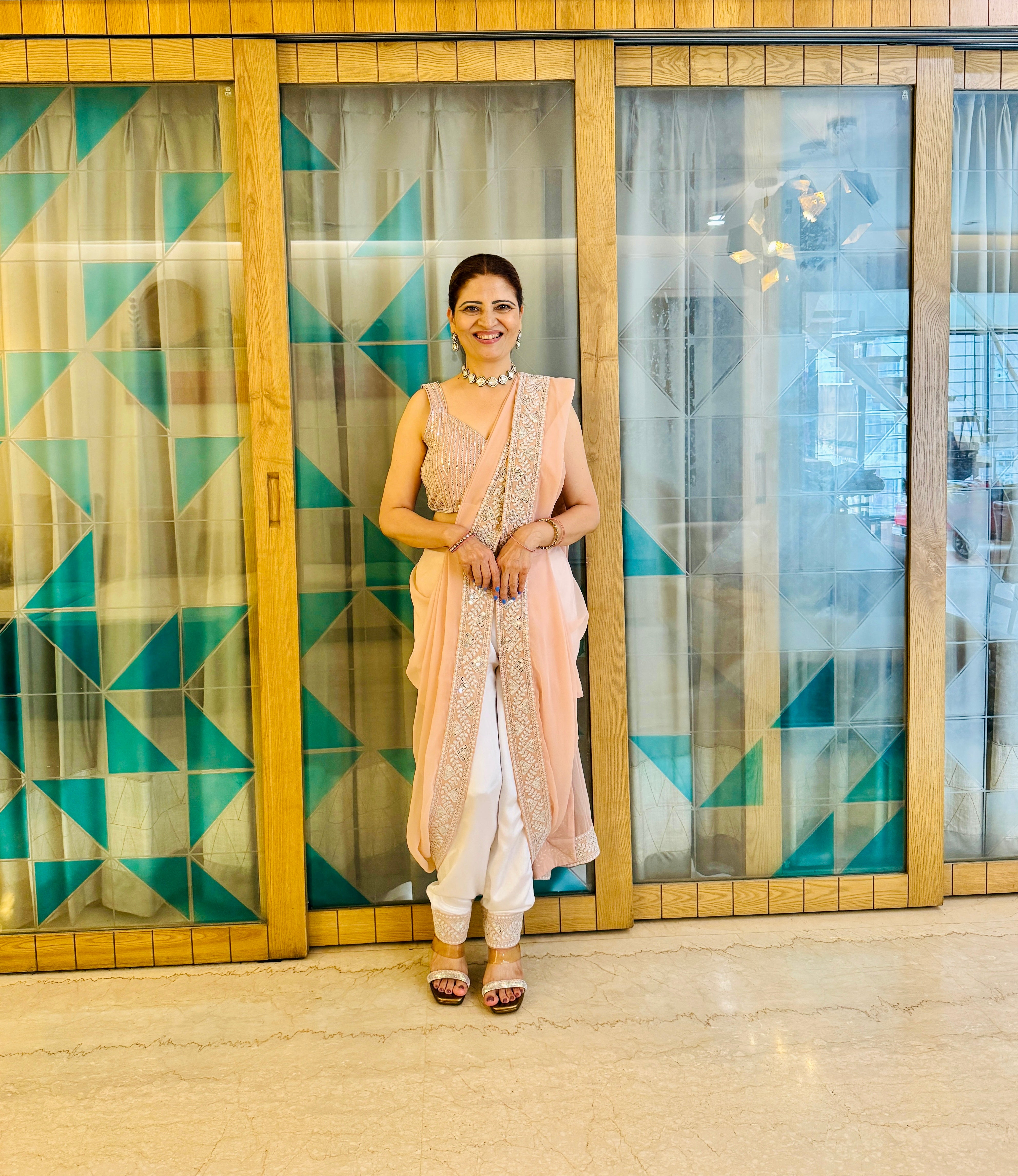 Stylish Pre-Stitched Saree