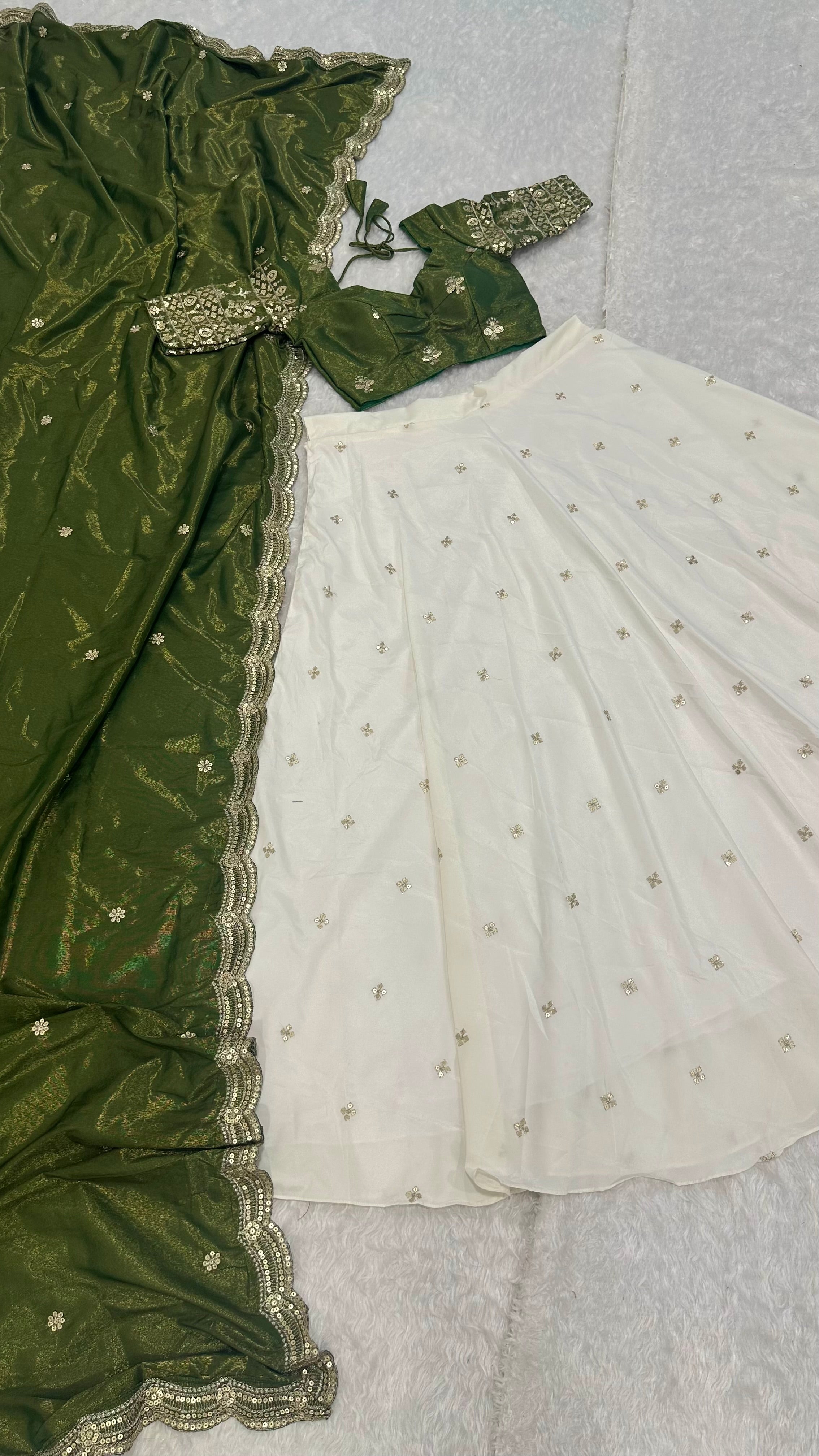 A lehenga that speaks the language of tradition