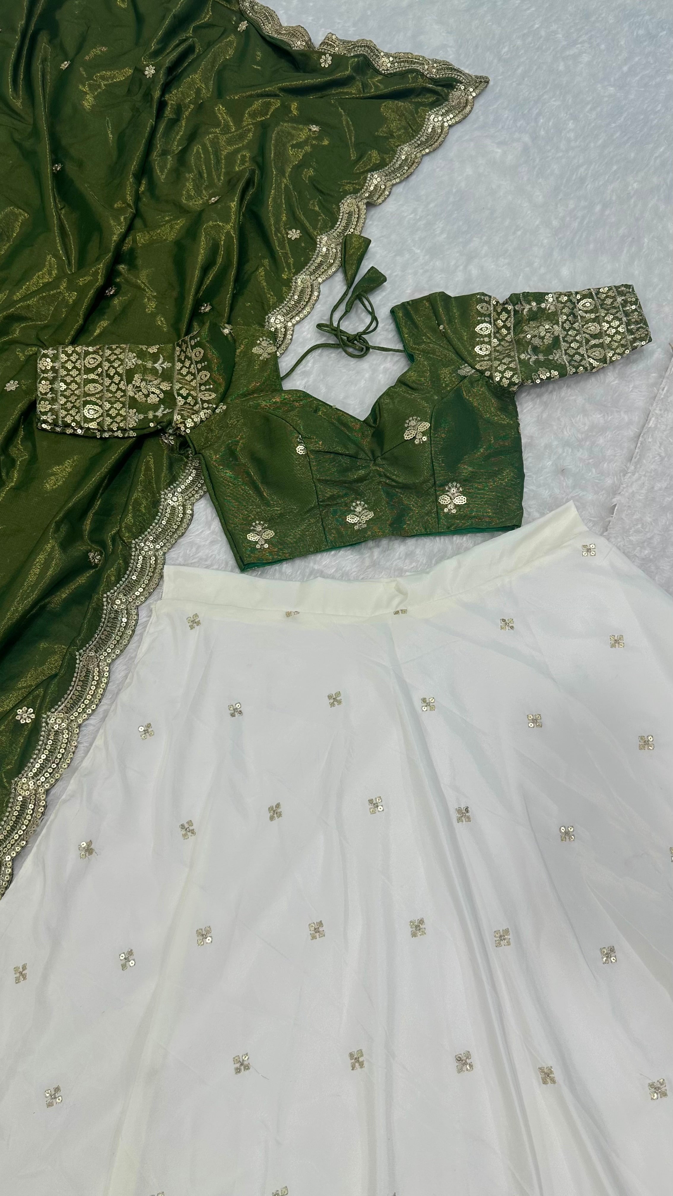 A lehenga that speaks the language of tradition