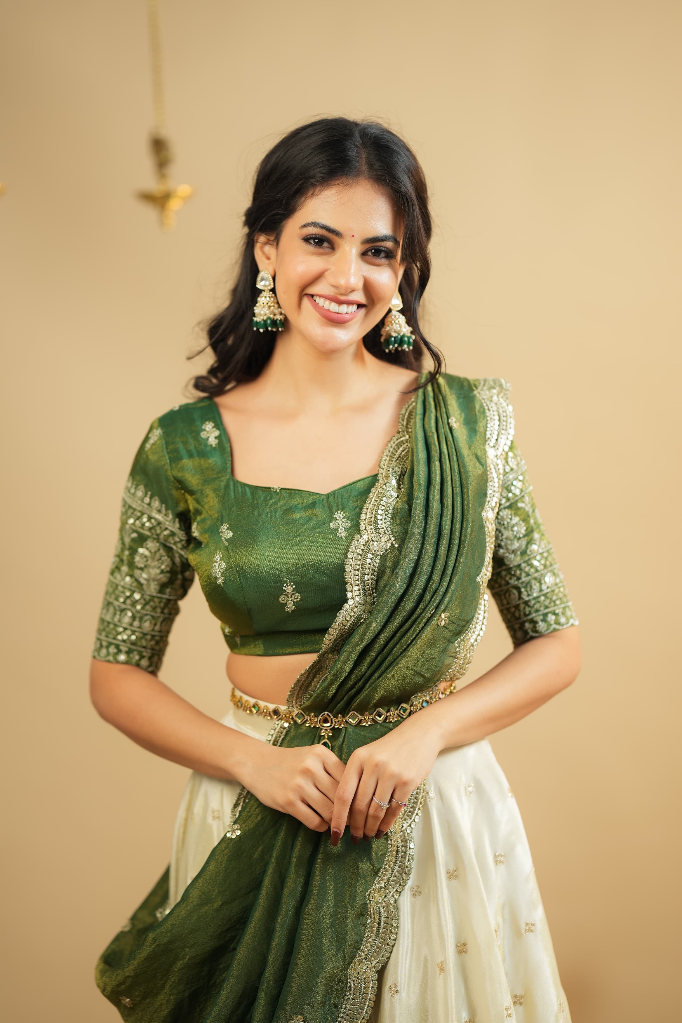A lehenga that speaks the language of tradition