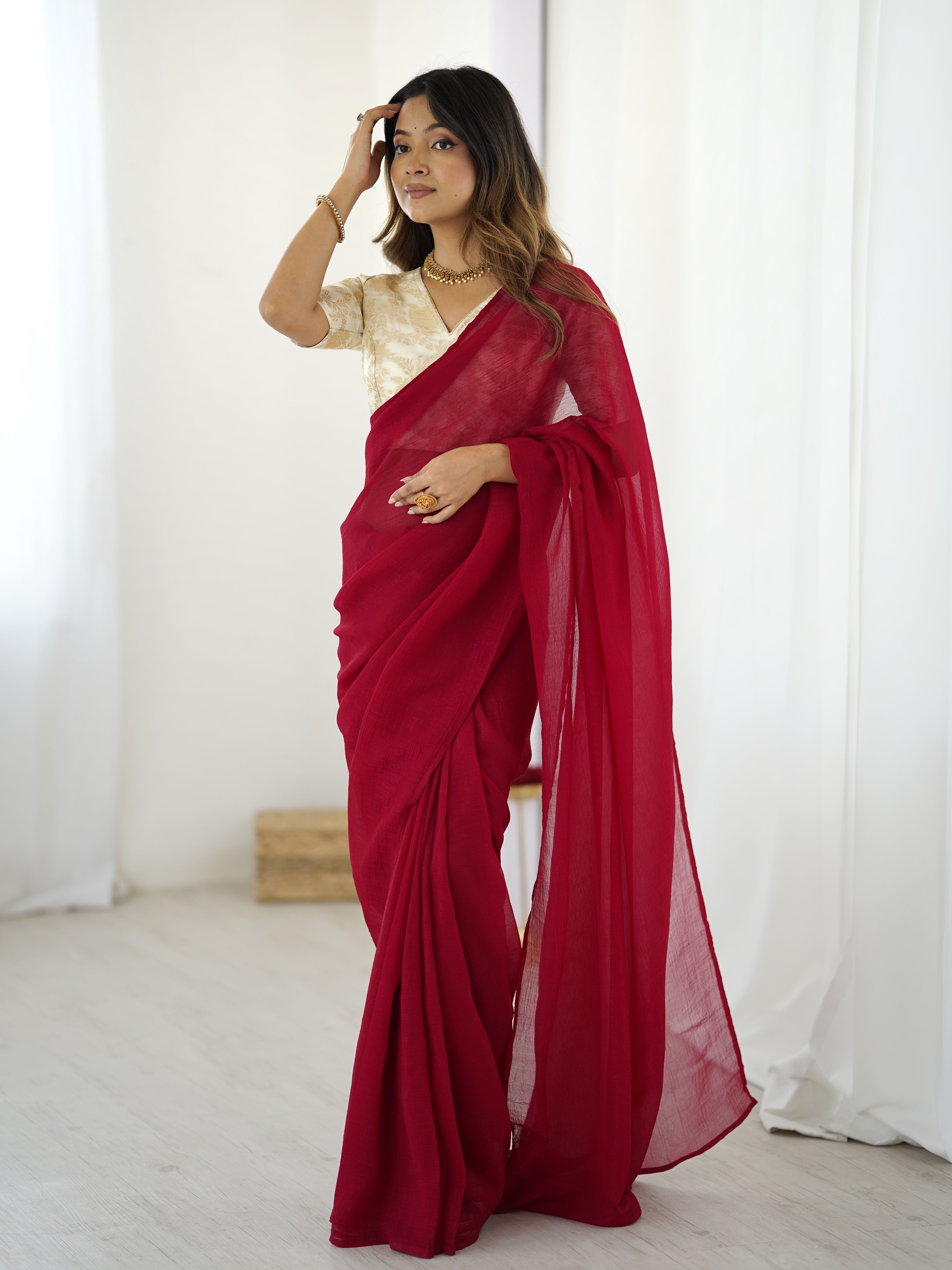 Ready in Minute - Ready to wear saree