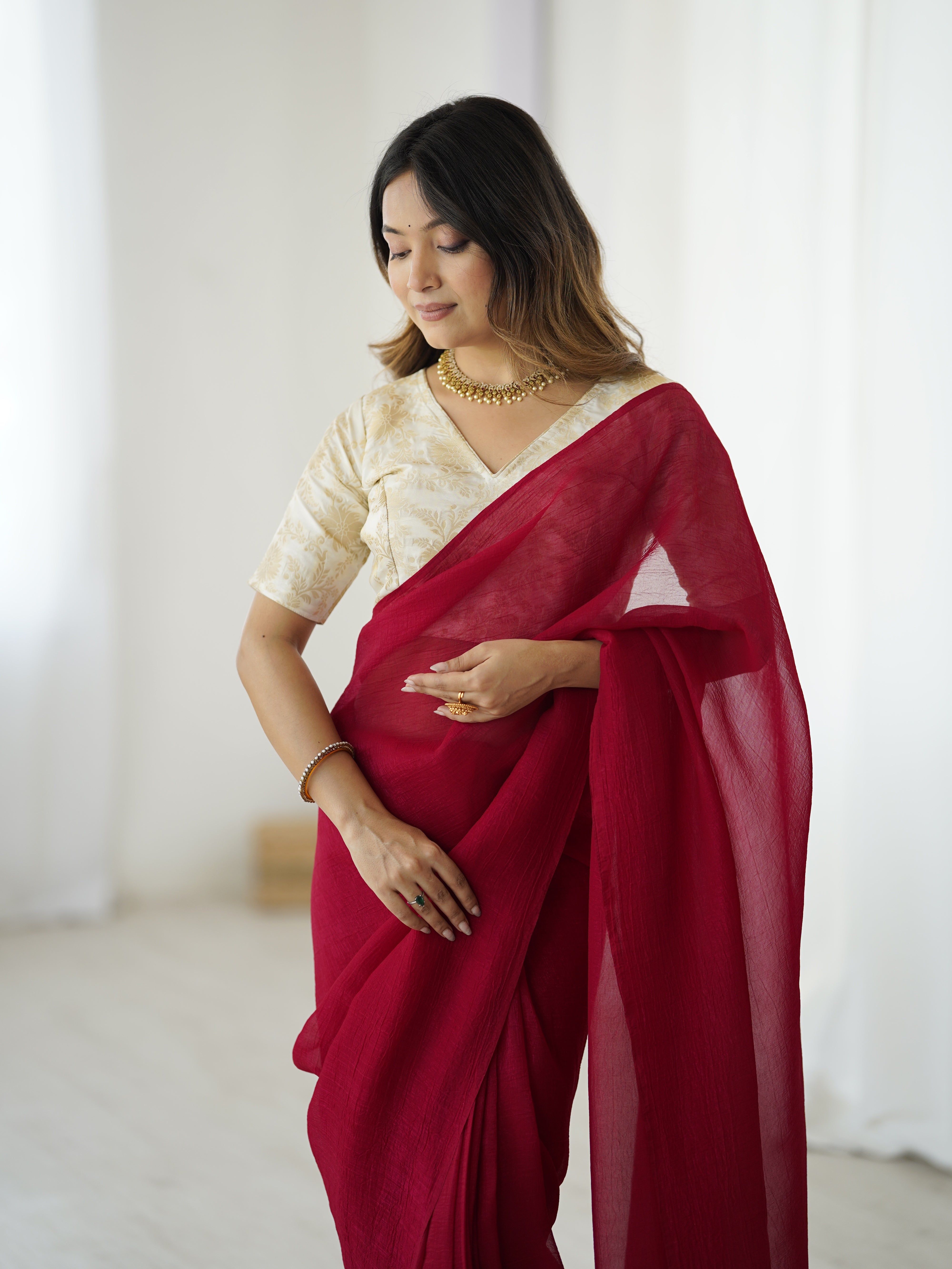 Ready in Minute - Ready to wear saree