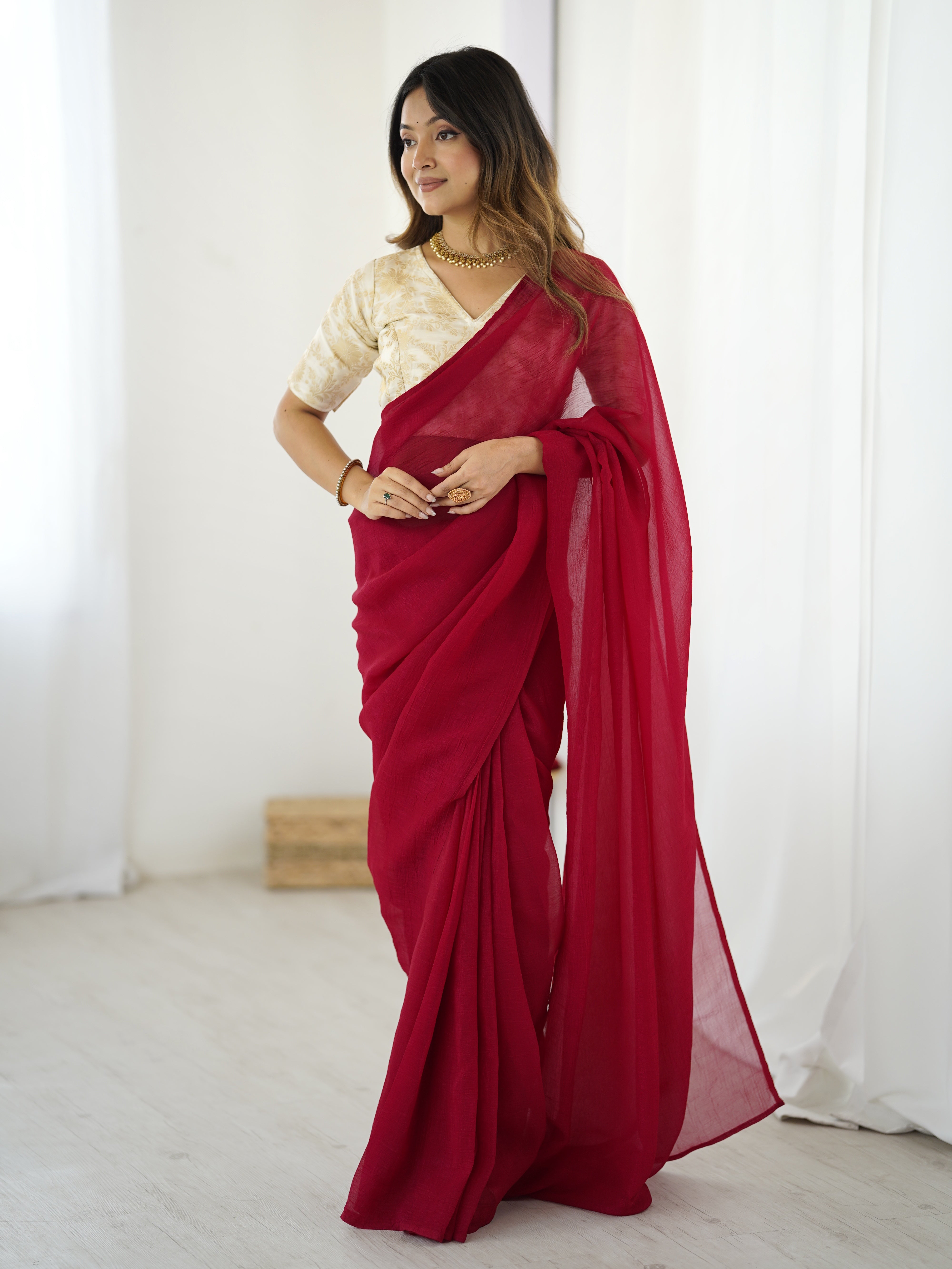 Ready in Minute - Ready to wear saree