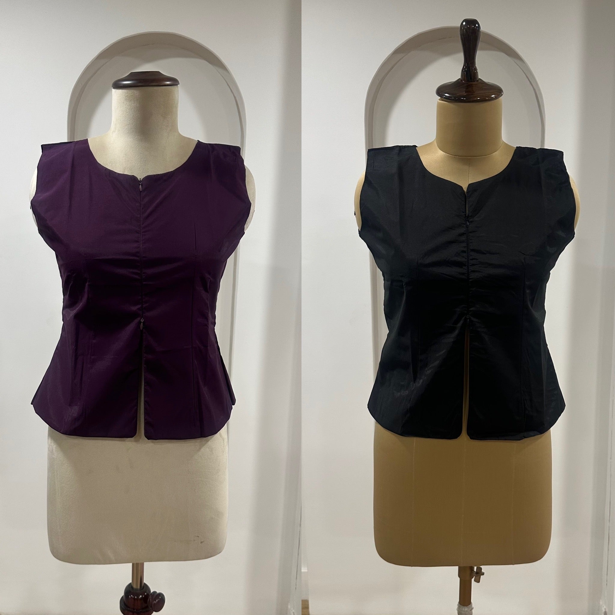 Magical zip go blouse with stunning ready to wear saree