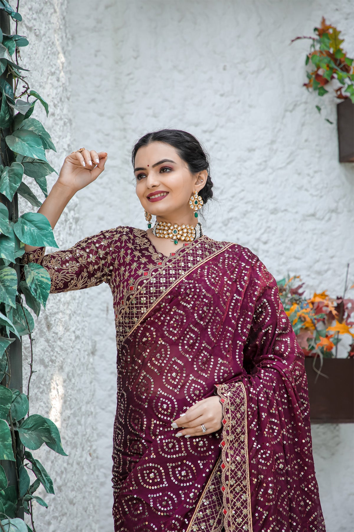 From Festive Home functions to dazzling at Night- This saree is just a perfect Fit