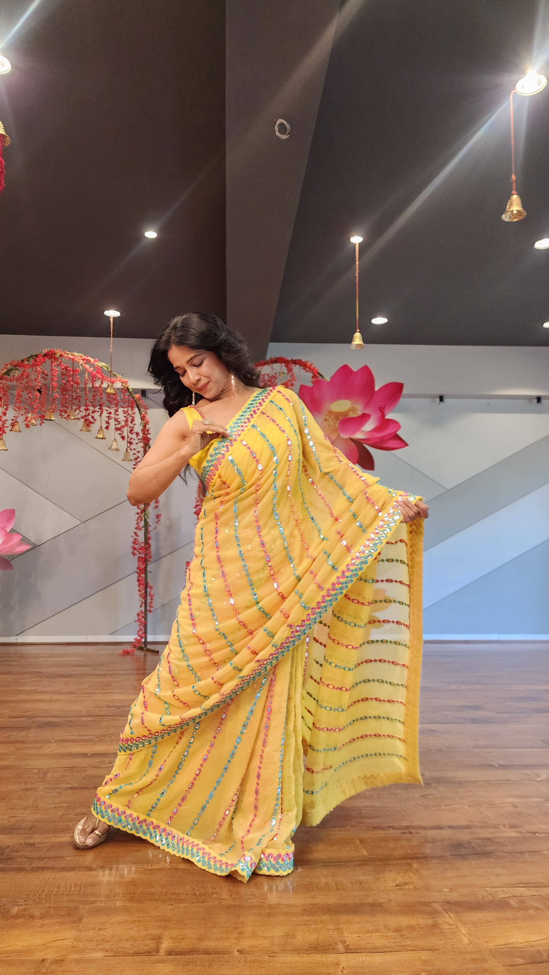 Walking into festive season with this beautiful saree