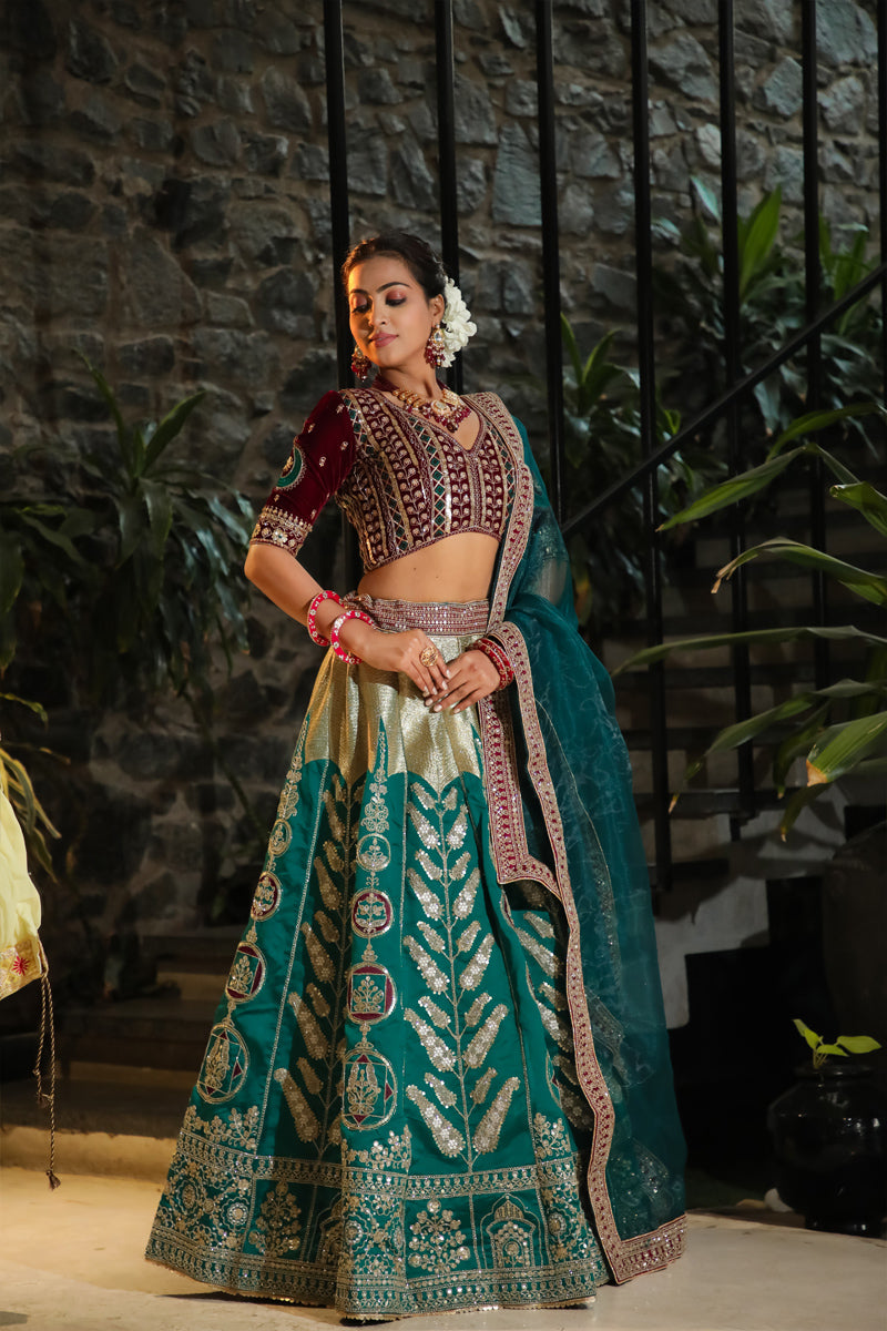 steal the spotlight with Our  beautiful Lehenga set