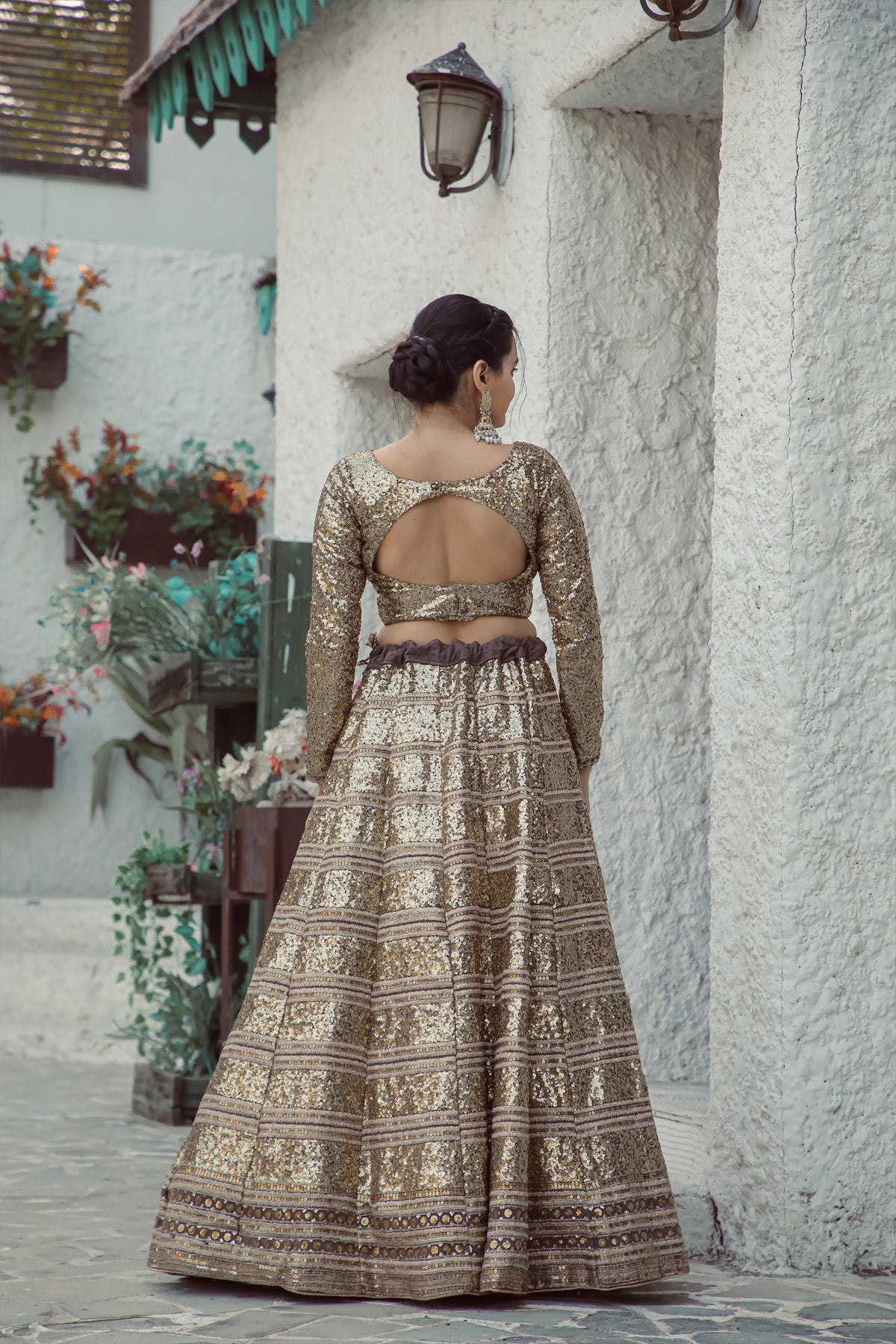 This Designer lehenga Choli set is just the perfect pick for your occasions