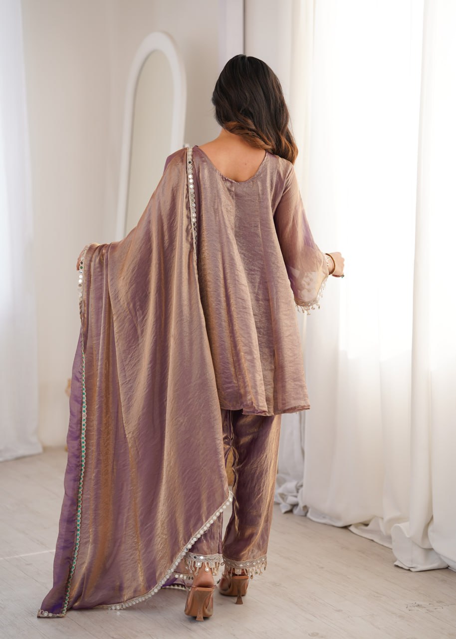 Designer 3 piece Fendy Kurti Set