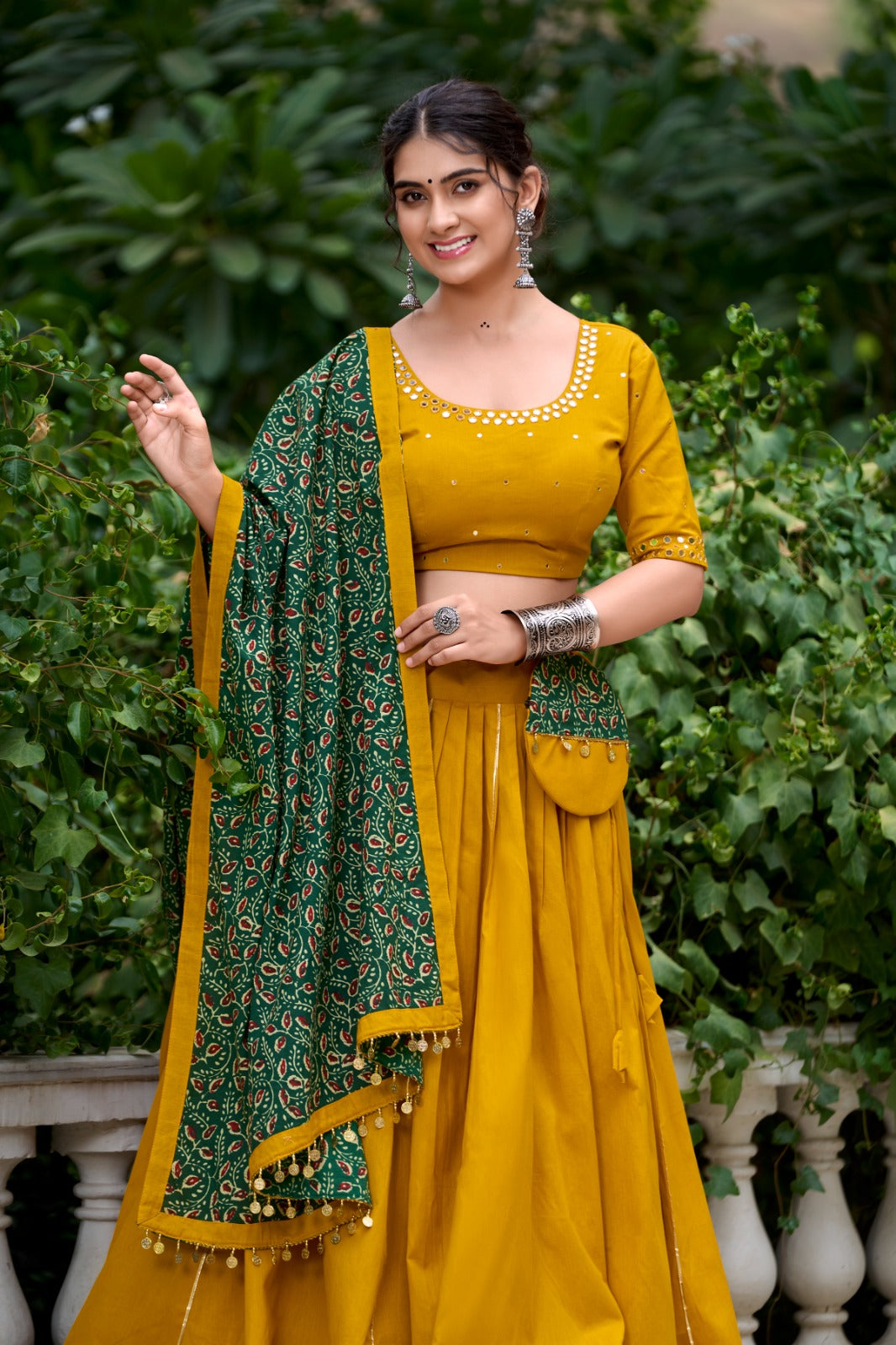 Glow brighter than the garba lights - Navratri Lehenga set