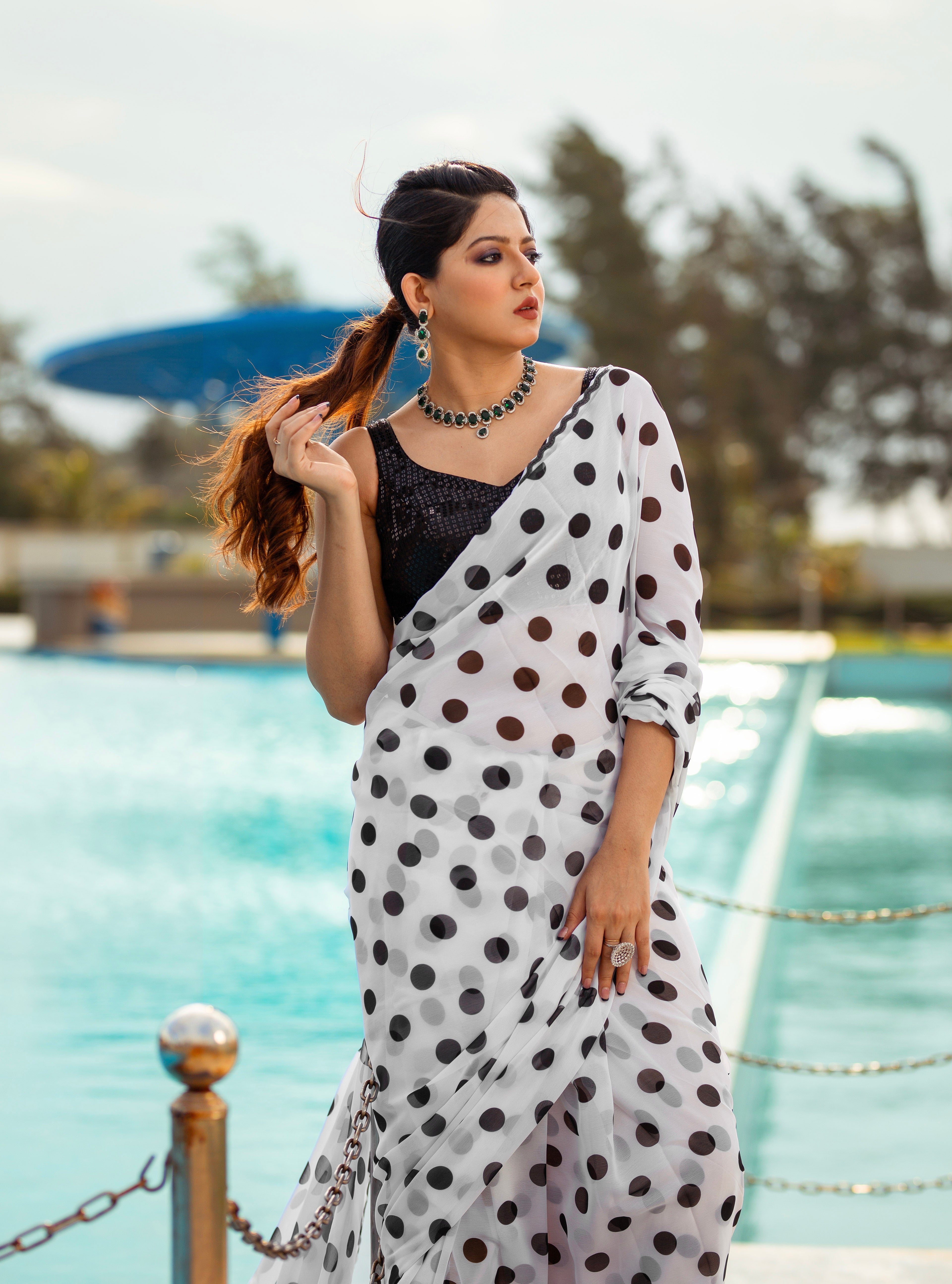 Elevate your style with Our stunning Versatile Saree