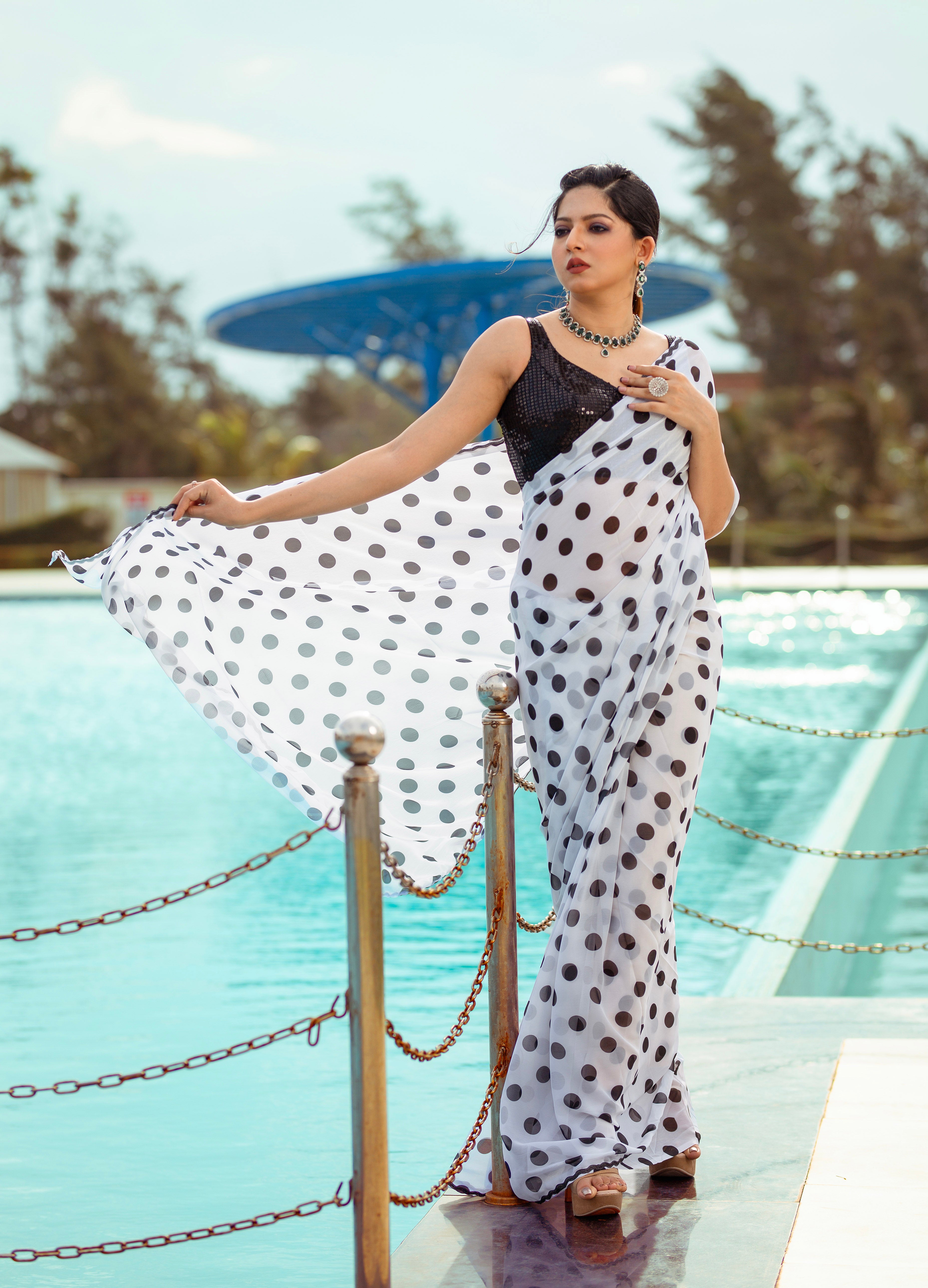 Elevate your style with Our stunning Versatile Saree