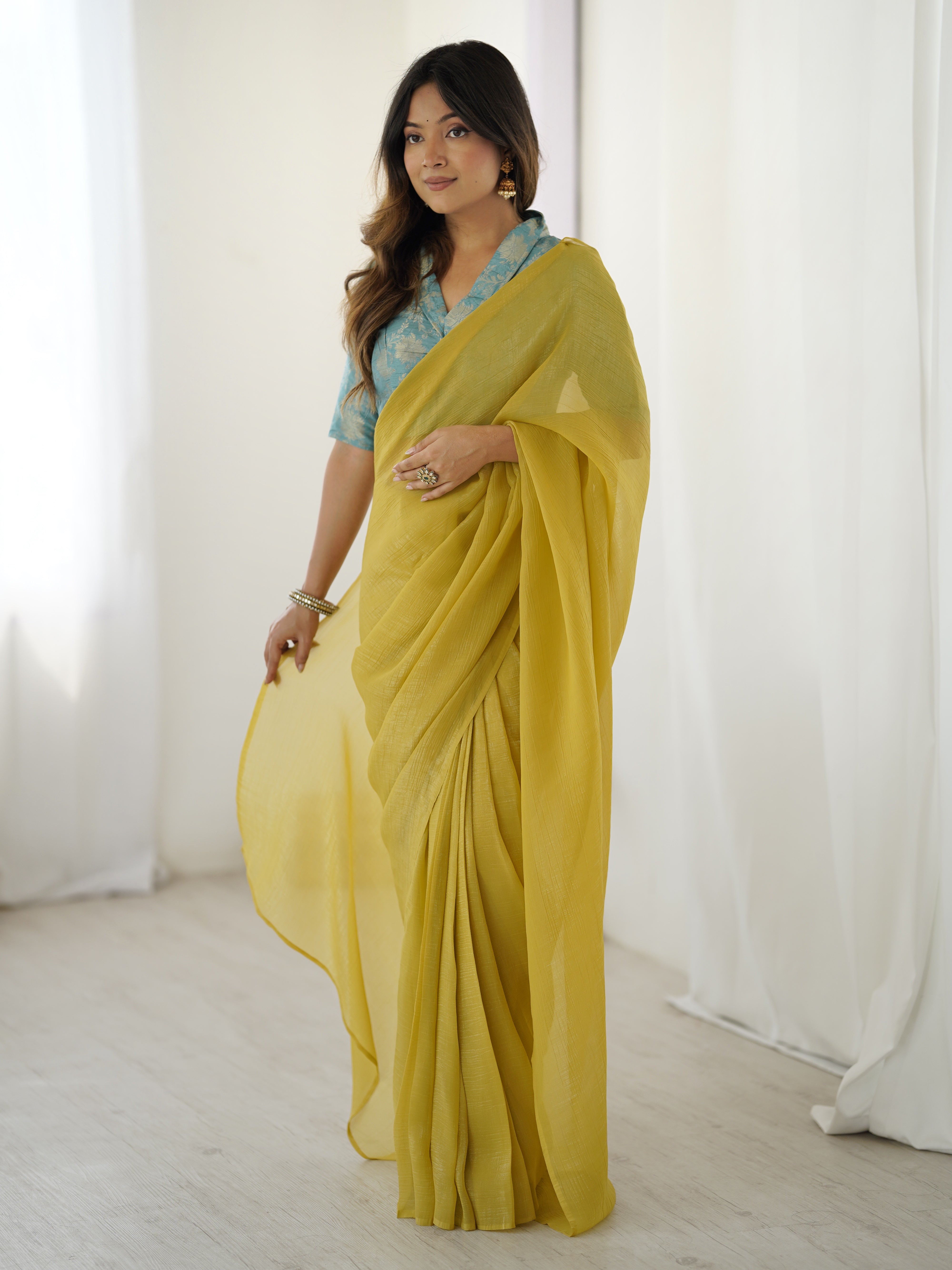 Sparkle Silk Timeless beauty - Ready To Wear Saree