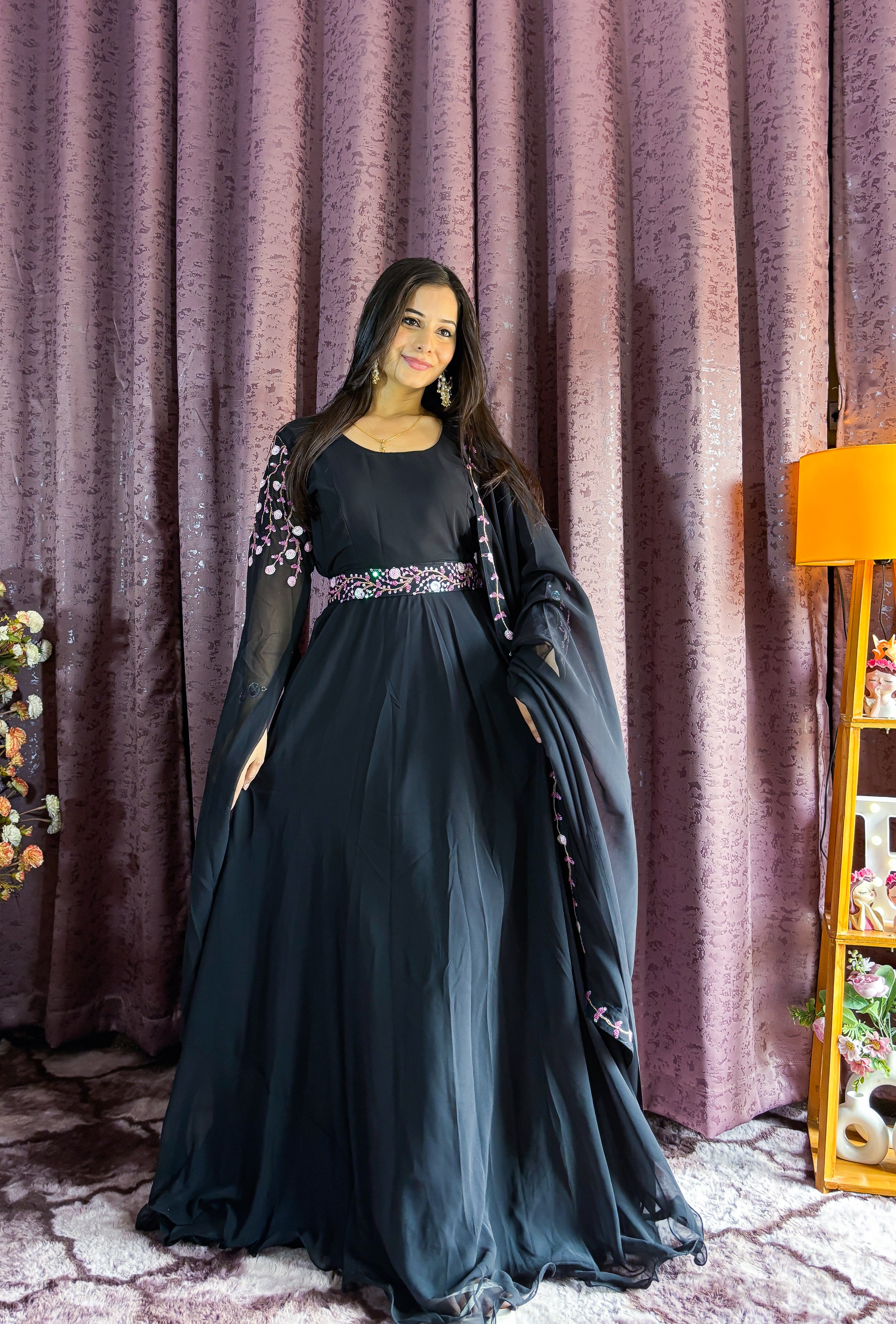 Stylish Black Gown