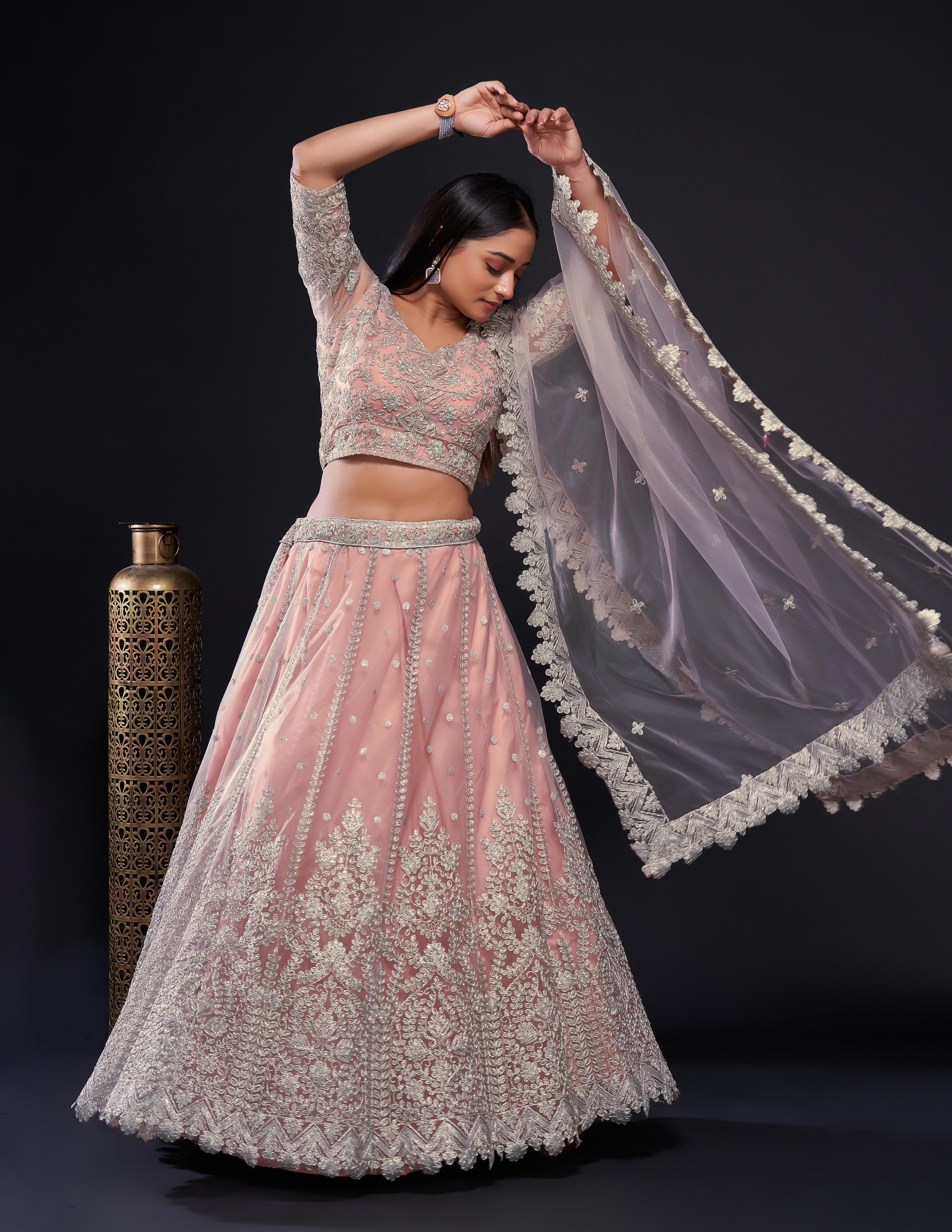 Seasons must haves ..  What a festive season without the classic Indian lehenga set