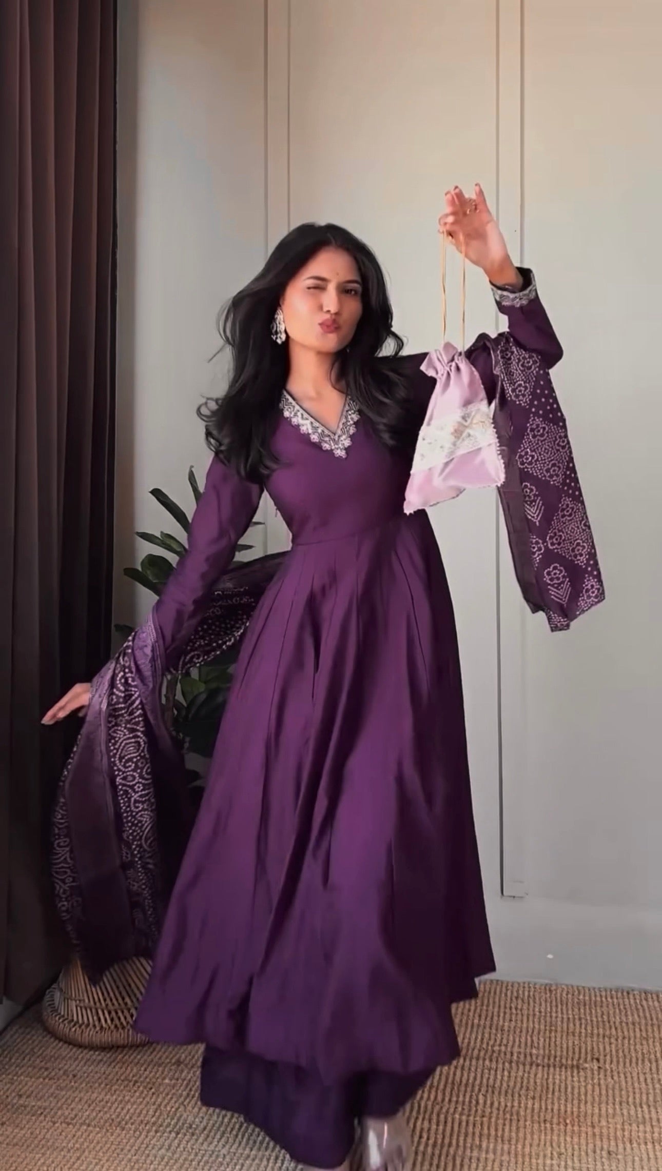 Jalpari silk Anarkali Set