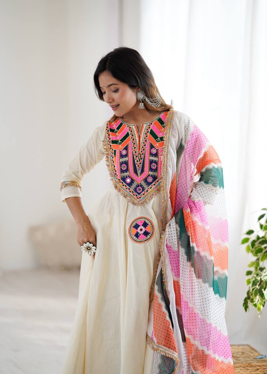 Traditional with a modern Twirl - Navratri Collection