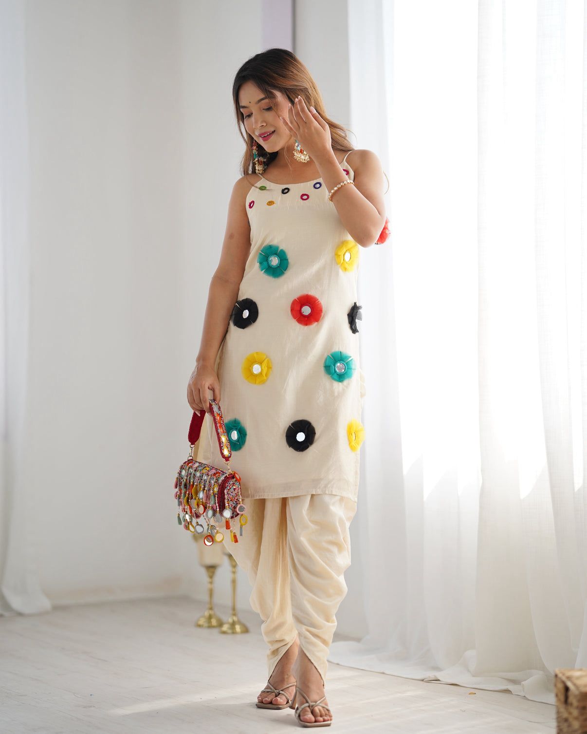 The Dhoti edit for Garba evenings
