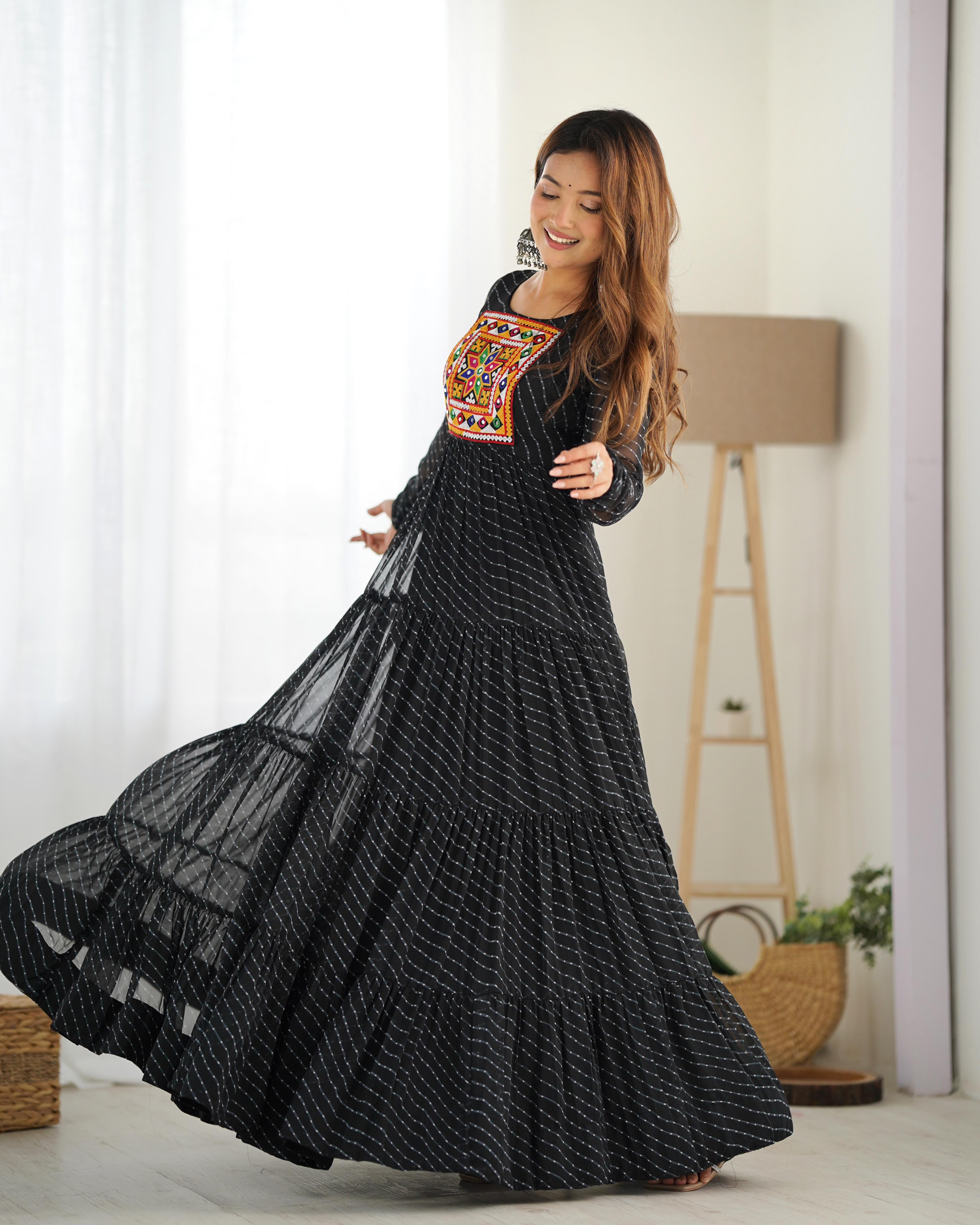 Stylish Anarkali Gown Perfect For All Festive Fit