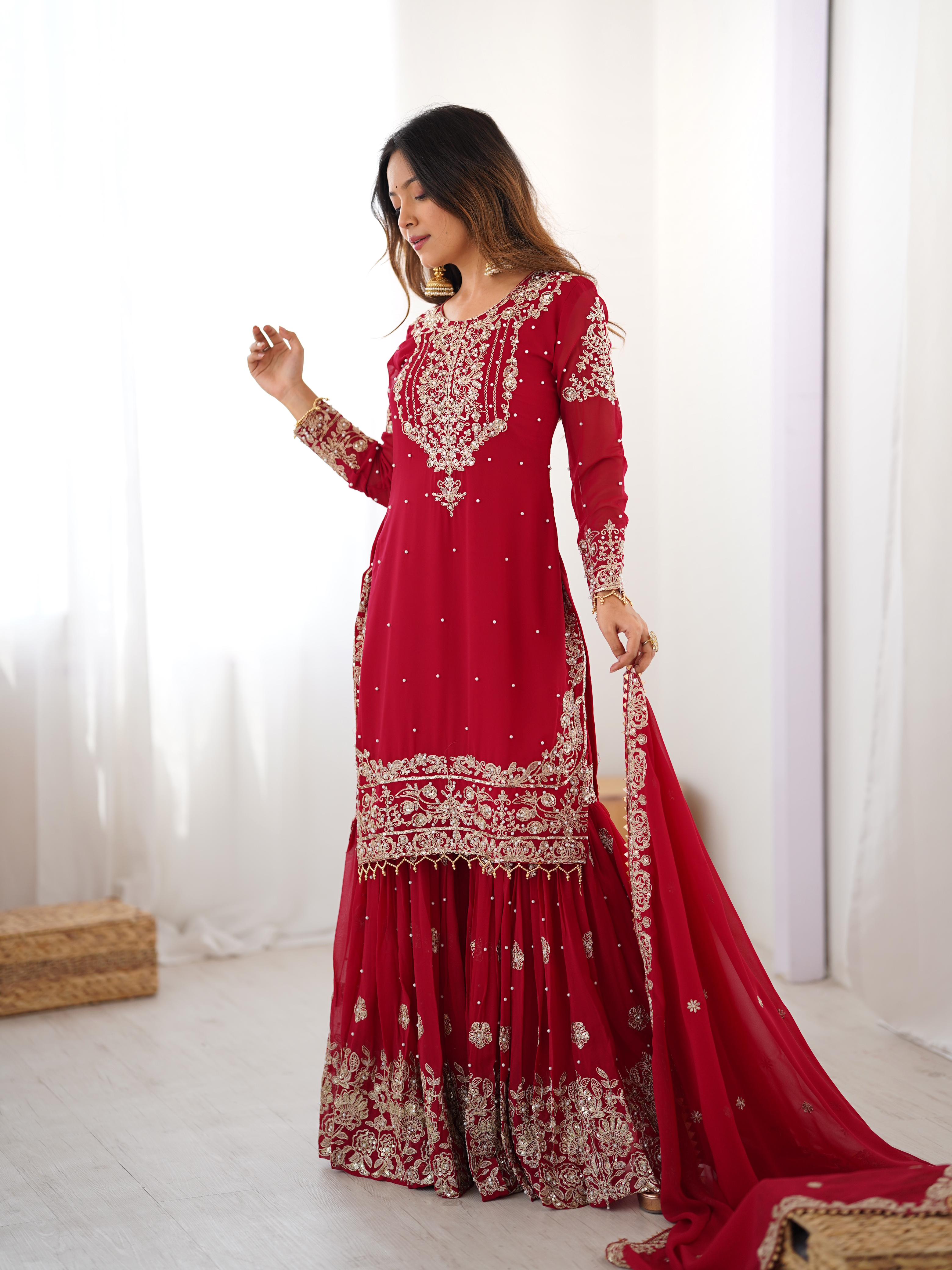 Sharara chic , tradition with a twist - Sharara Set
