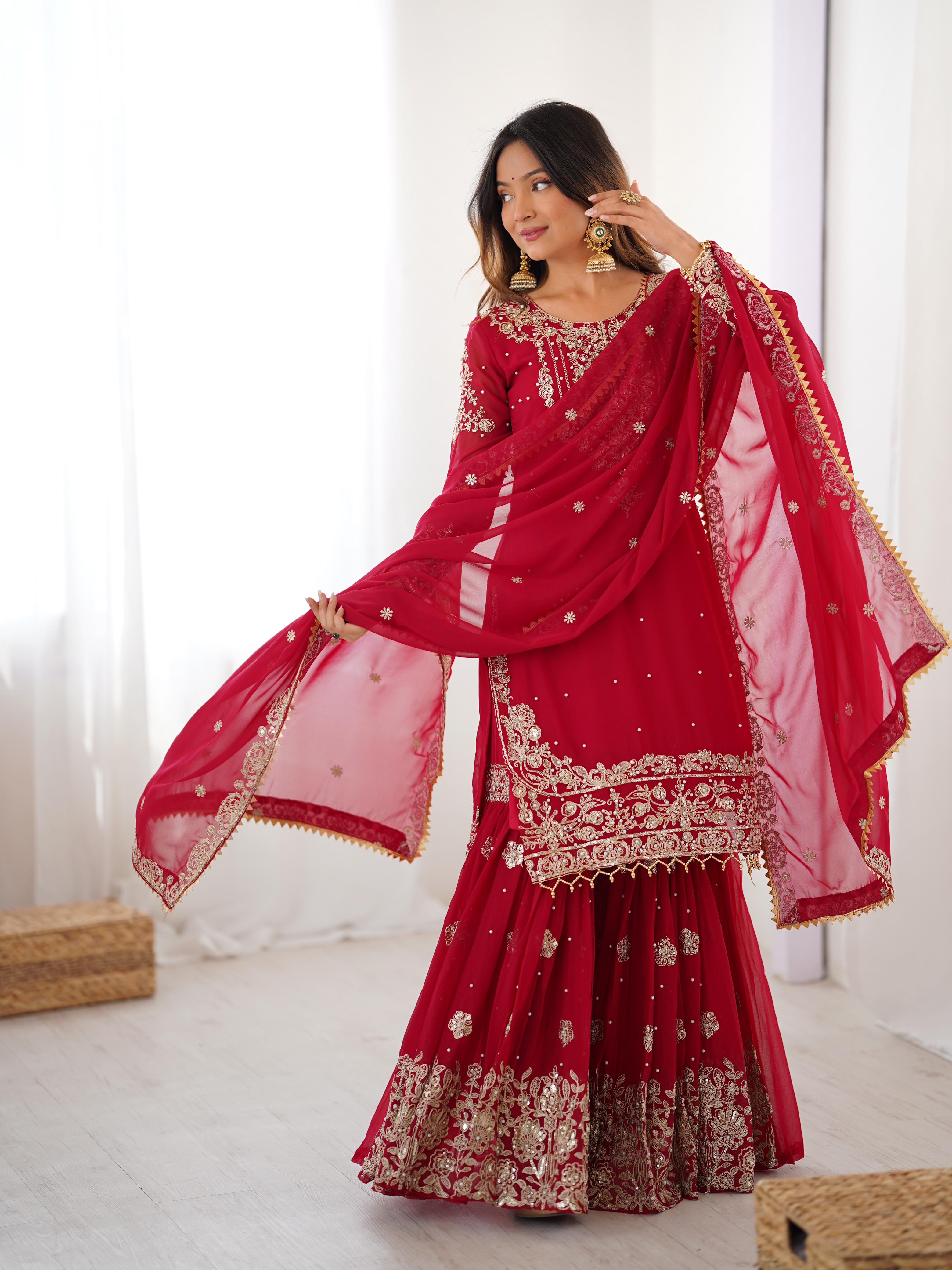 Sharara chic , tradition with a twist - Sharara Set
