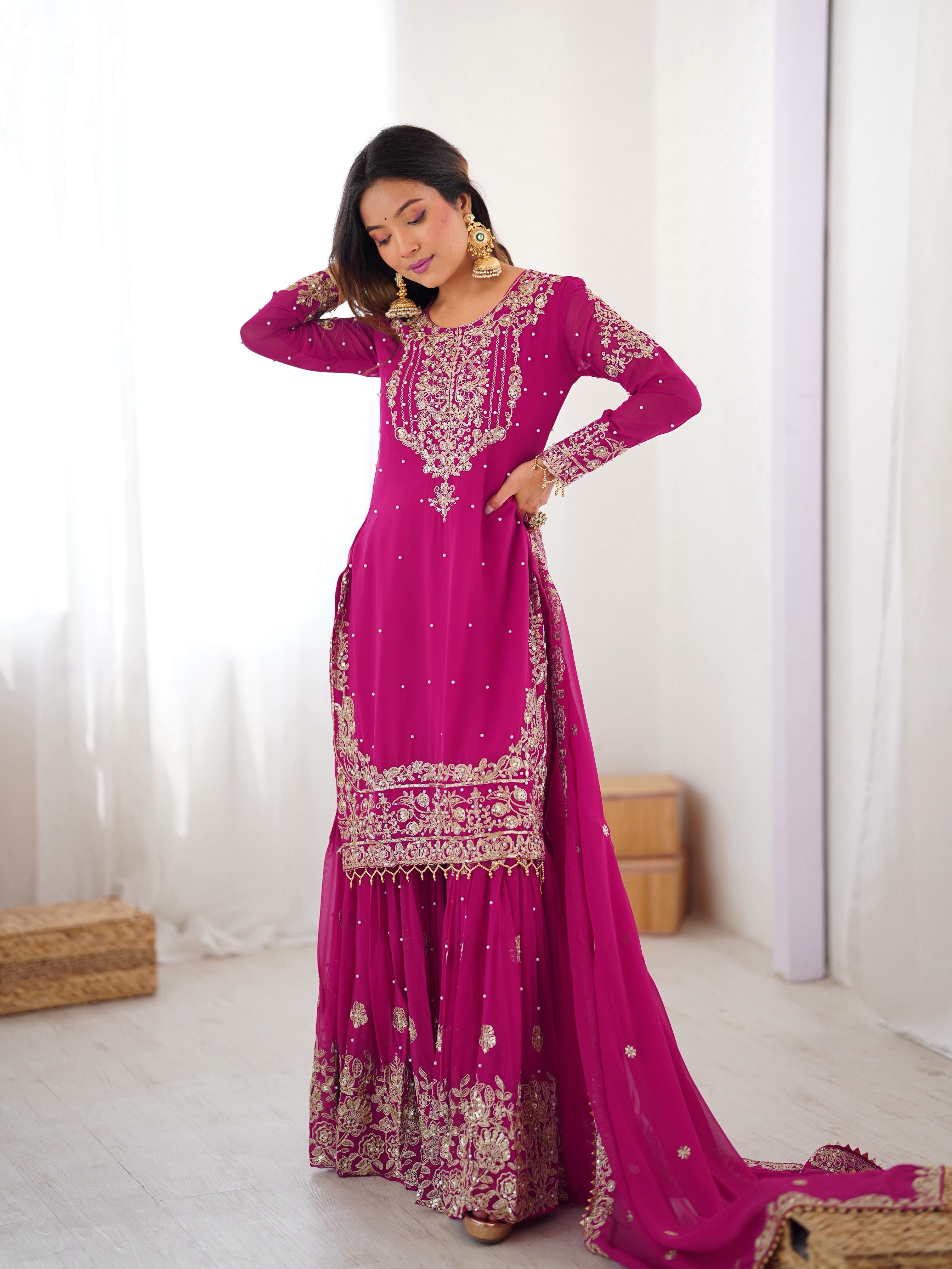 Sharara chic , tradition with a twist - Sharara Set